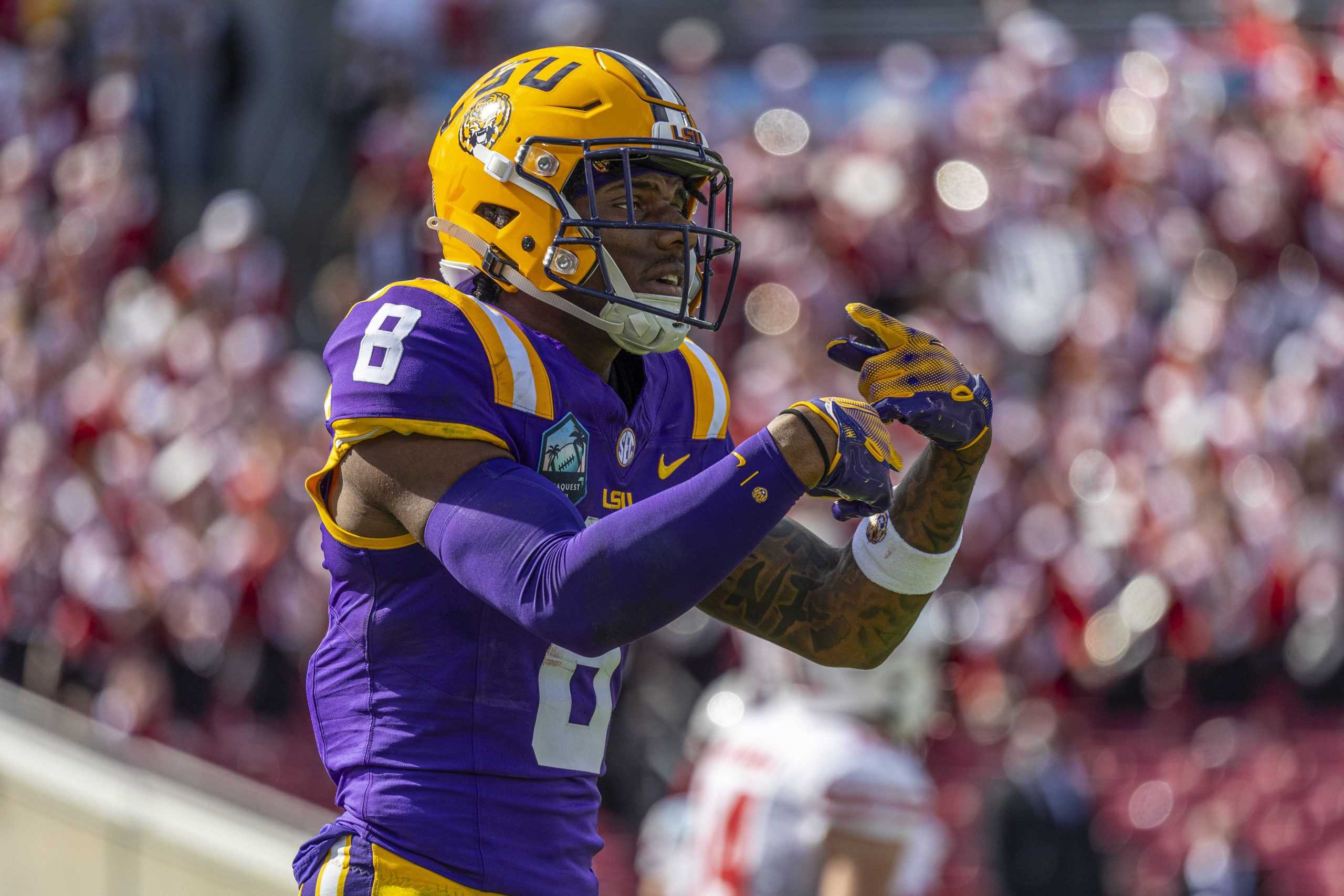 PHOTOS: LSU football defeats Wisconsin 35-31 in ReliaQuest Bowl