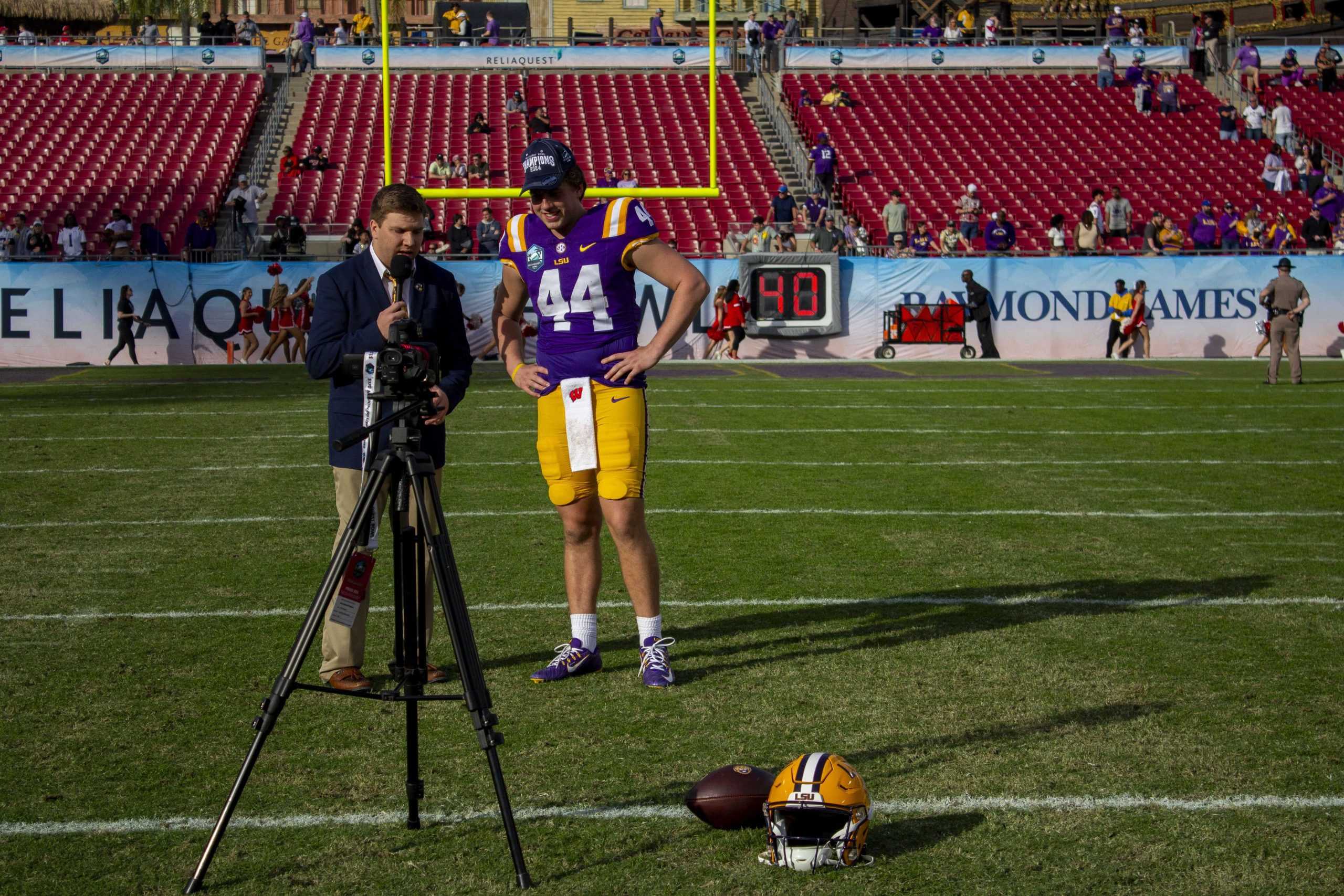 PHOTOS: LSU football defeats Wisconsin 35-31 in ReliaQuest Bowl