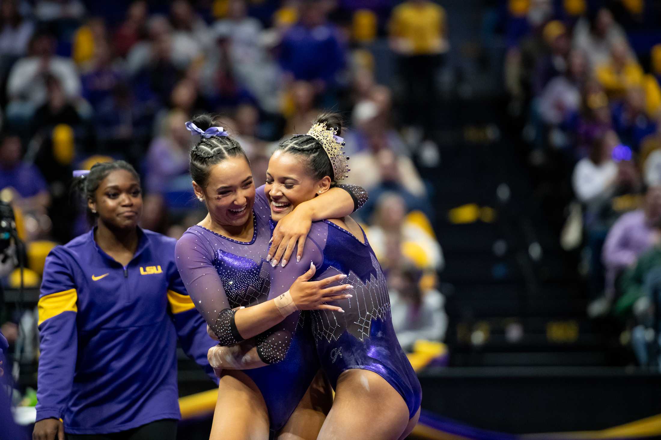 PHOTOS: LSU gymnastics defeats Ohio State 196.975-196.775 in season opener in the PMAC