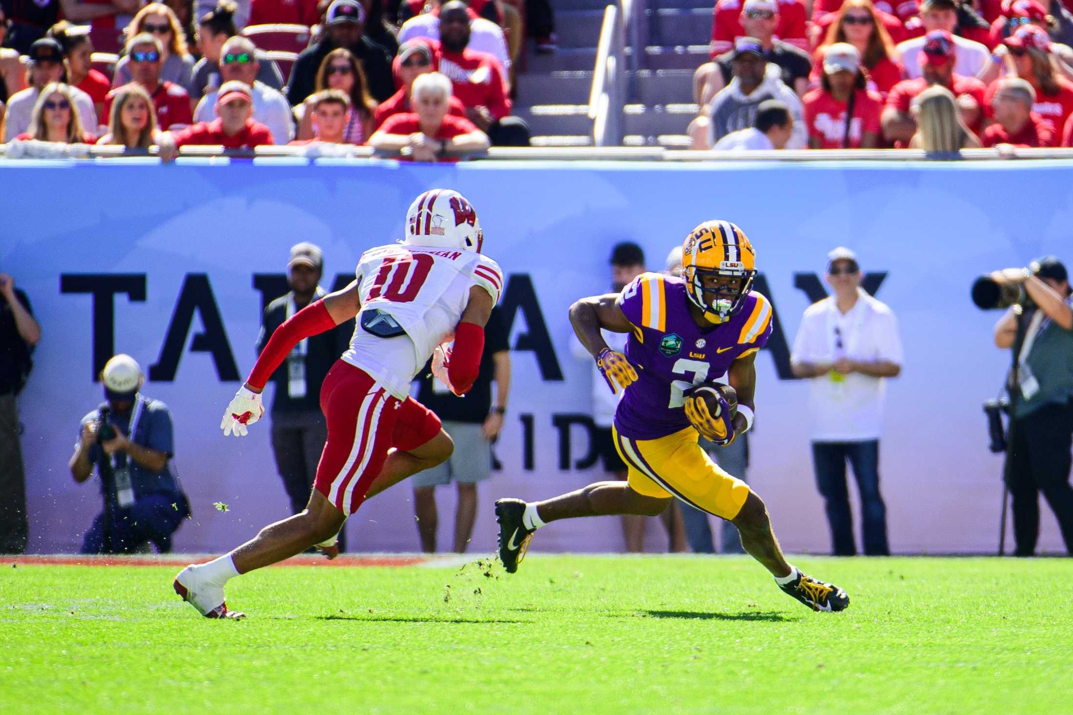 PHOTOS: LSU football defeats Wisconsin 35-31 in ReliaQuest Bowl