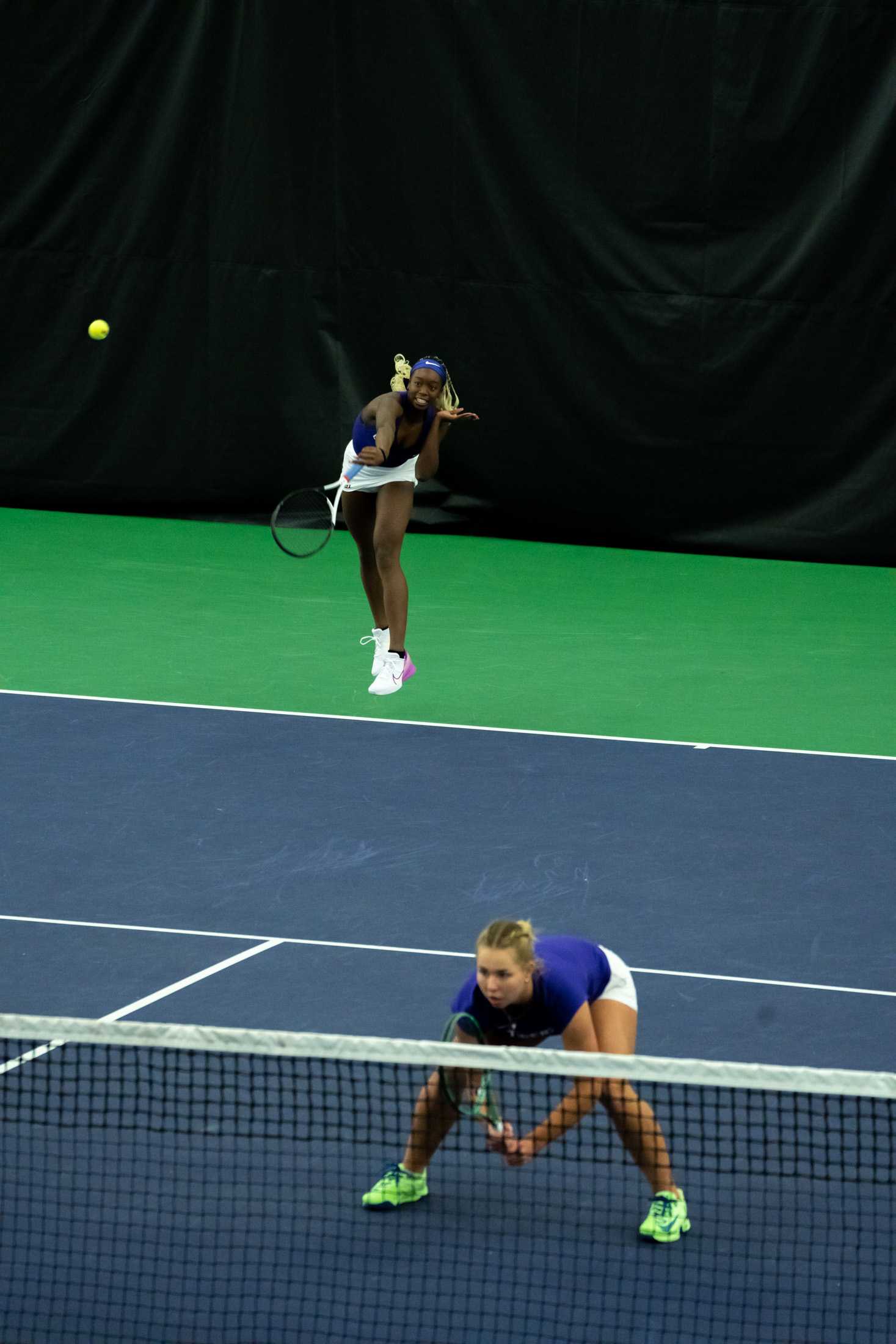 PHOTOS: LSU women's tennis defeats Louisiana Tech 5-2