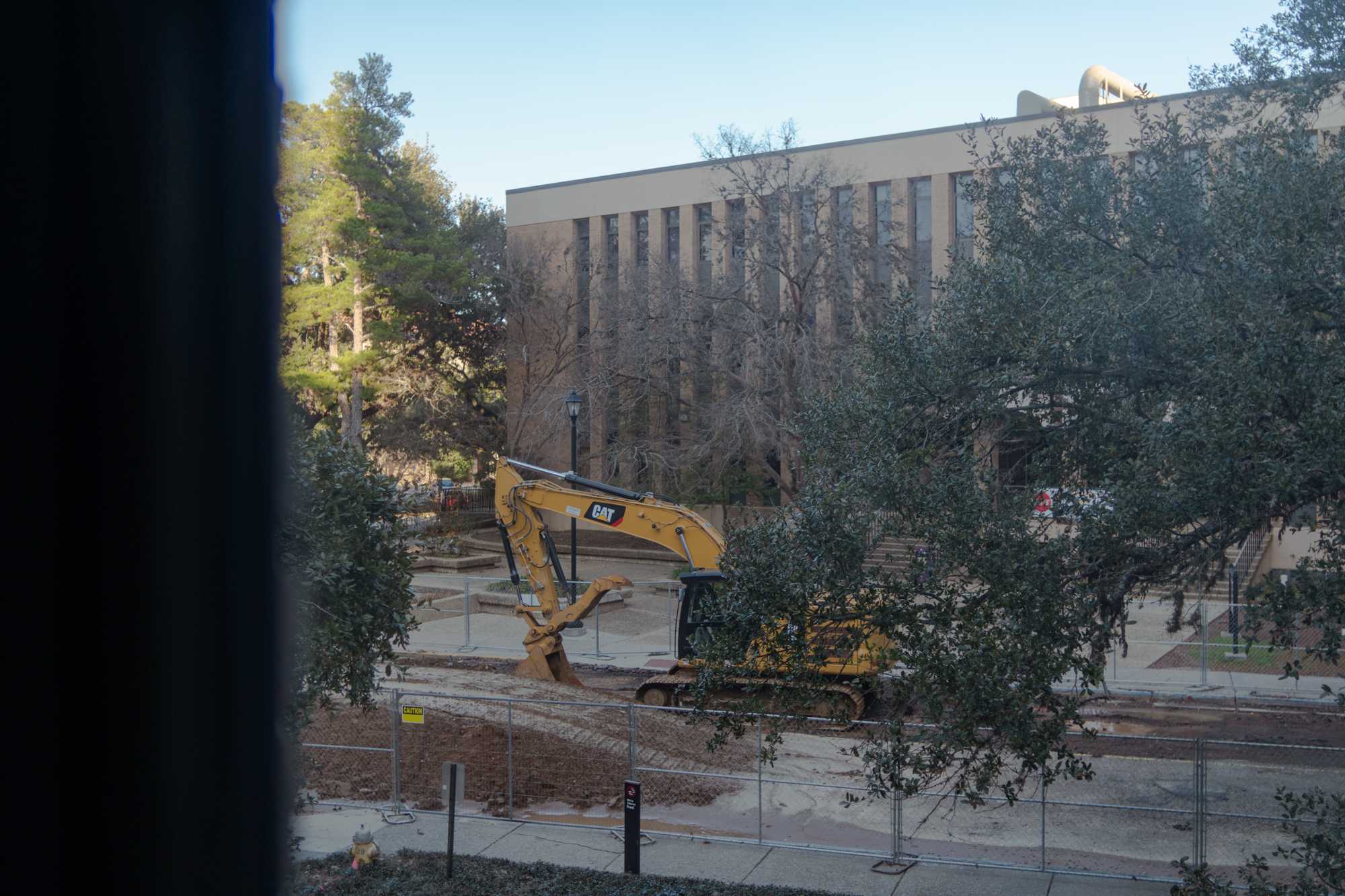 PHOTOS: Construction work occurs throughout LSU's campus