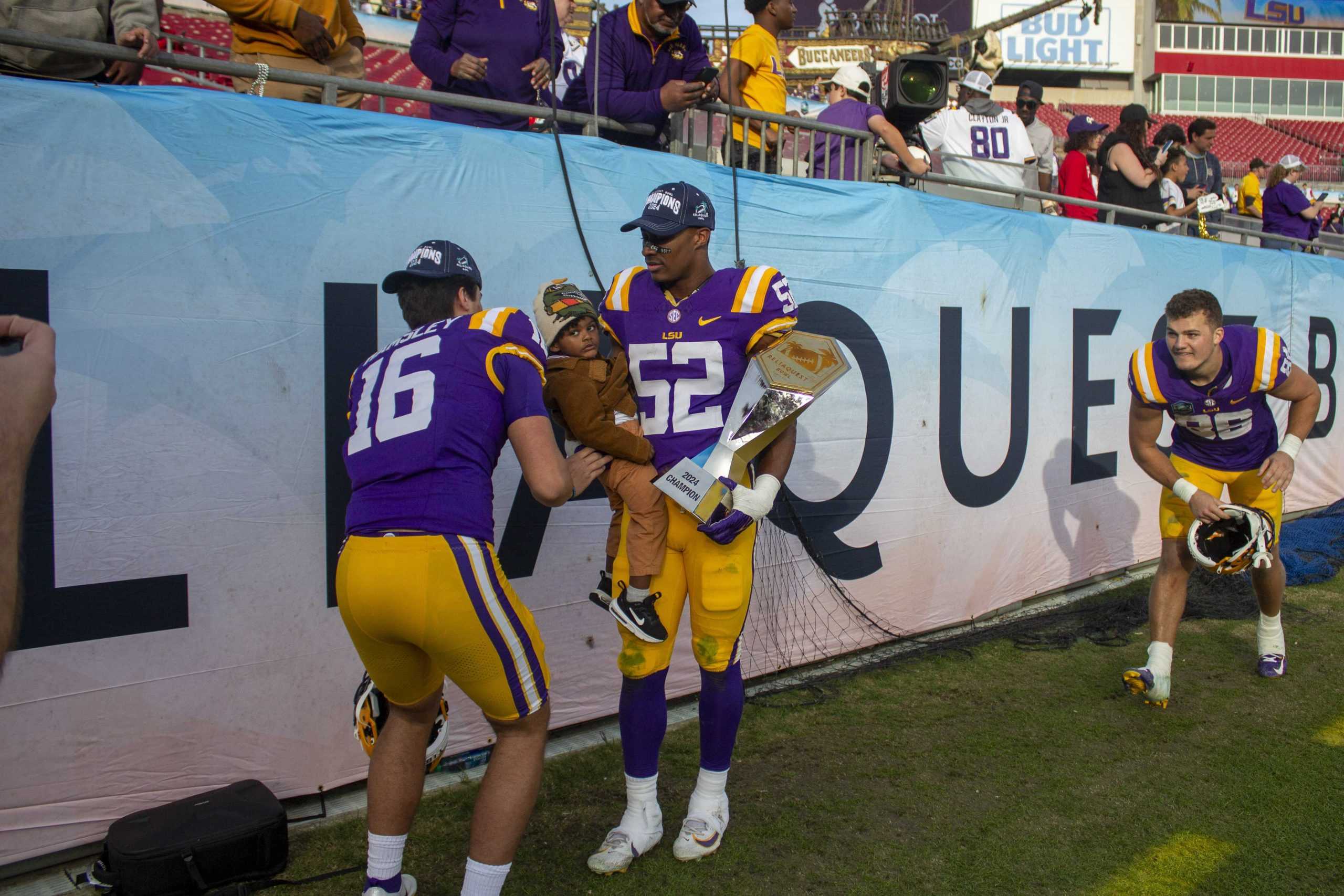 PHOTOS: LSU football defeats Wisconsin 35-31 in ReliaQuest Bowl