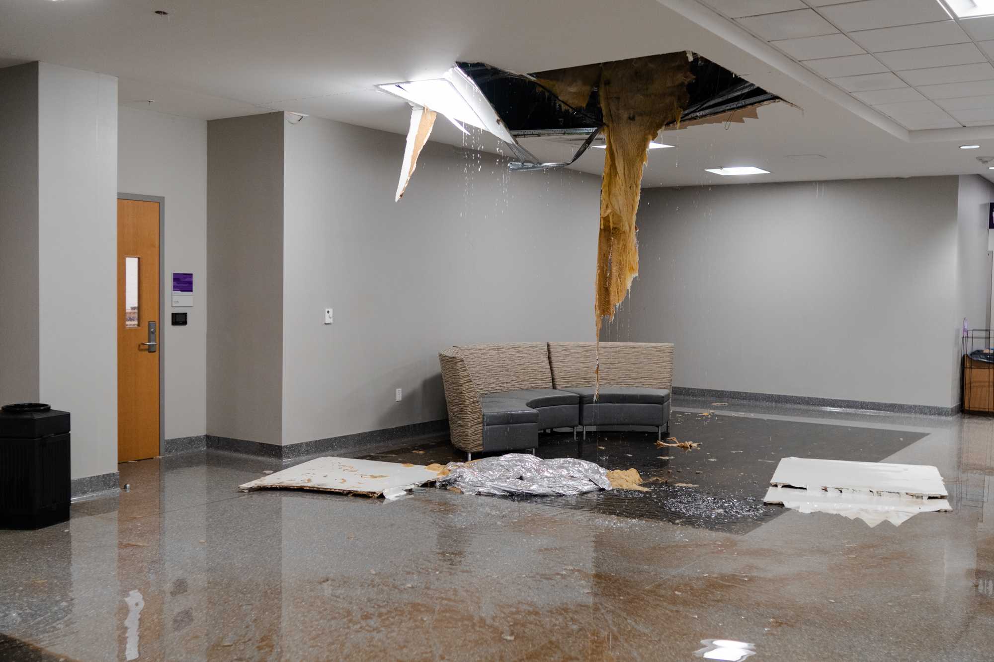 PHOTOS: LSU's Patrick F. Taylor Hall floods on multiple floors