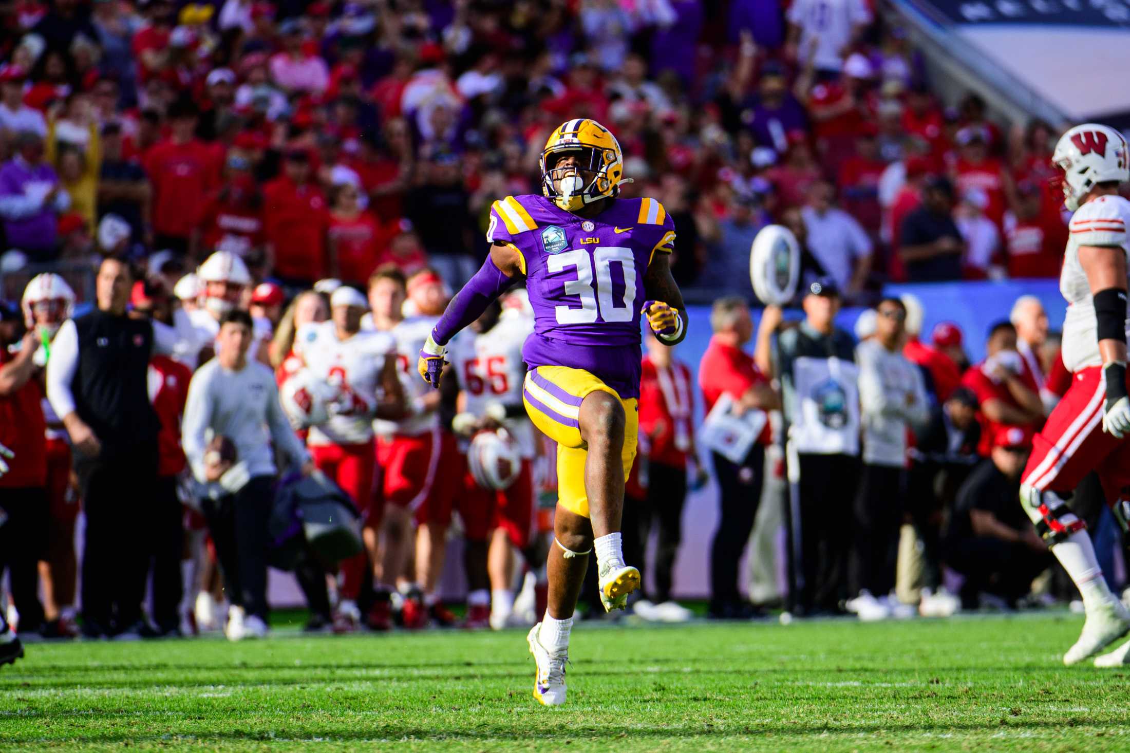 PHOTOS: LSU football defeats Wisconsin 35-31 in ReliaQuest Bowl