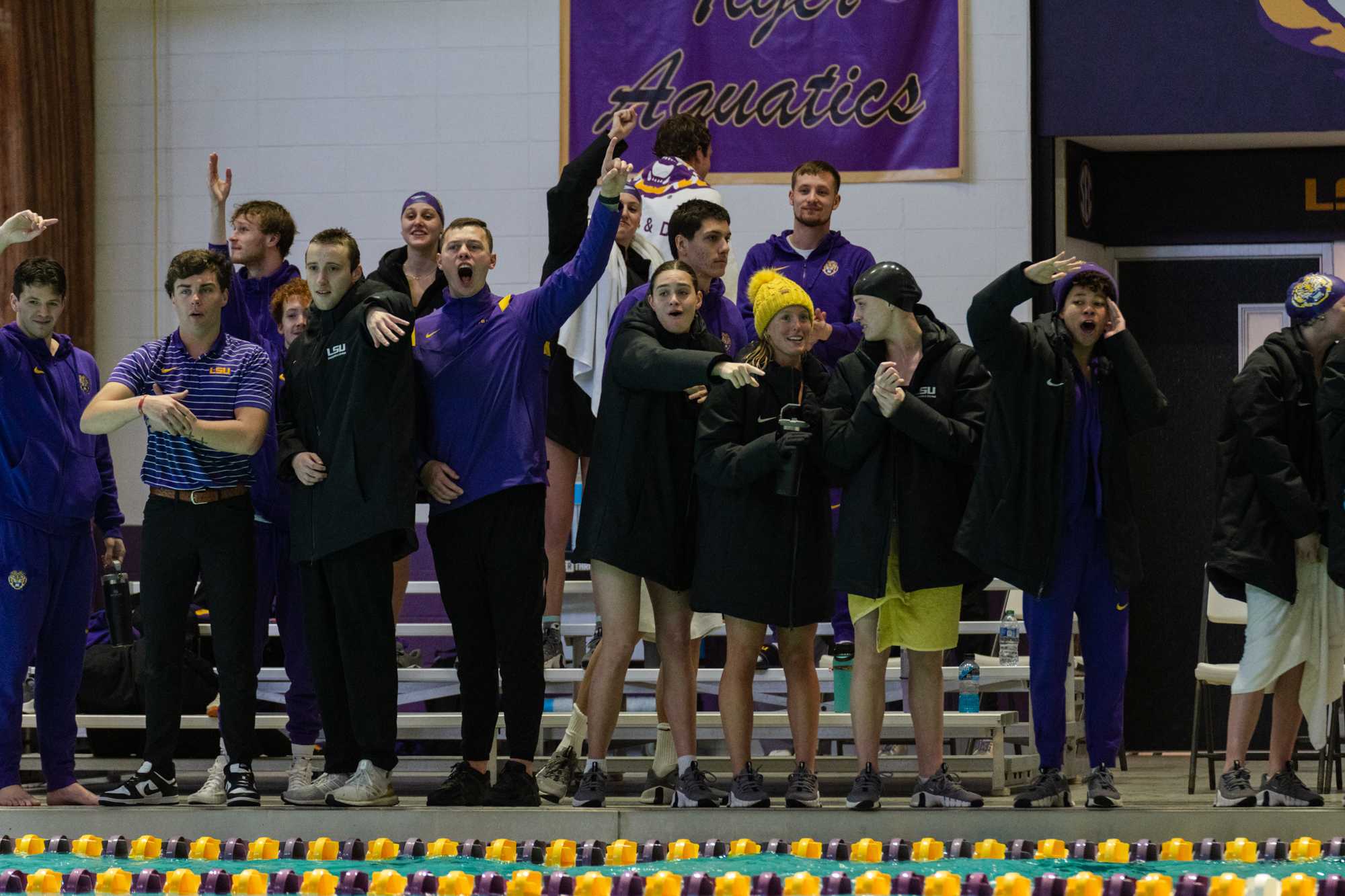 PHOTOS: LSU swim and dive falls to Texas A&M