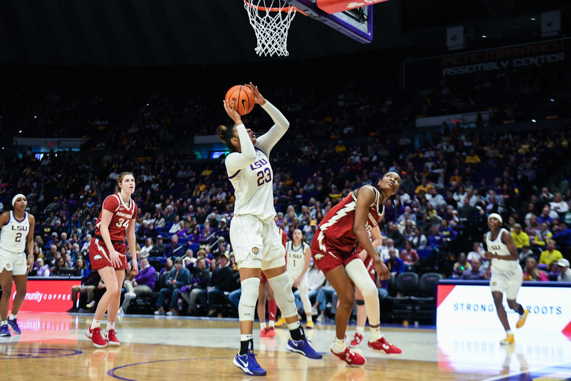 PHOTOS: LSU women's basketball defeats Arkansas 99-68