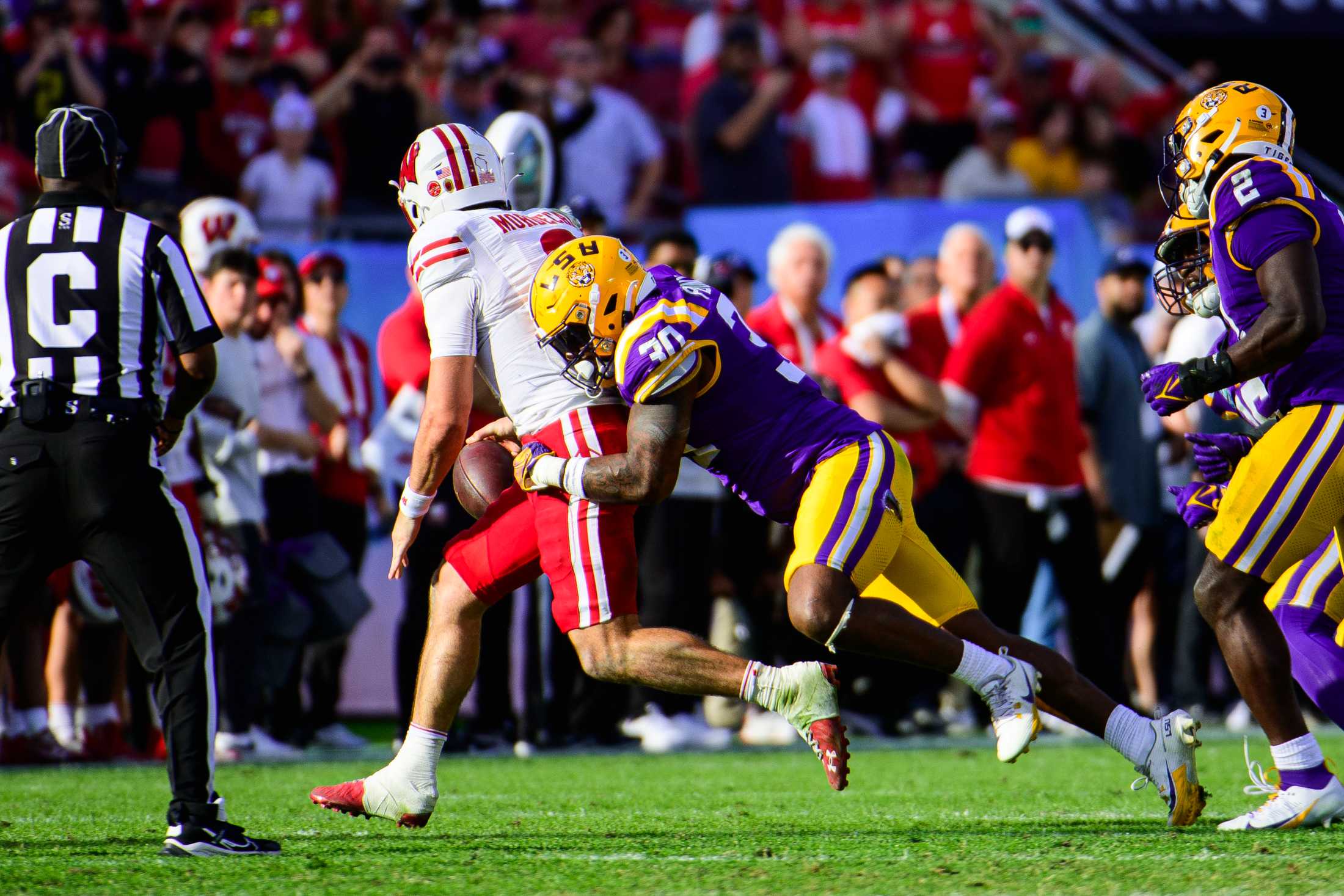 PHOTOS: LSU football defeats Wisconsin 35-31 in ReliaQuest Bowl