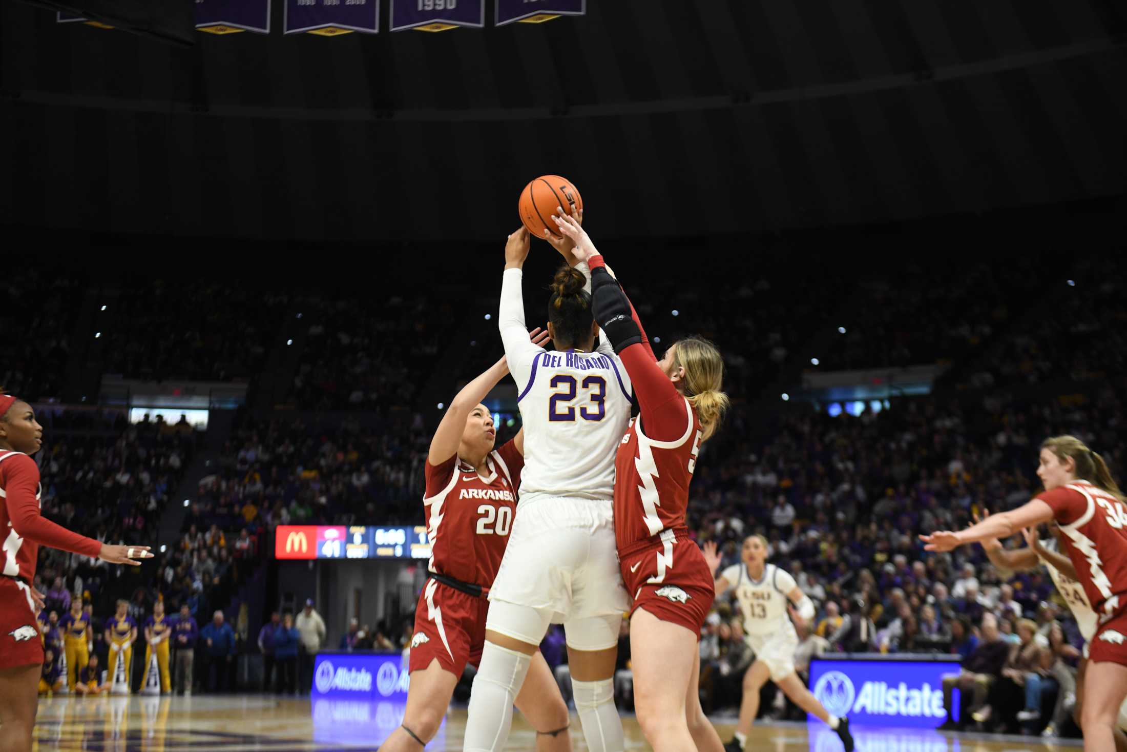 PHOTOS: LSU women's basketball defeats Arkansas 99-68