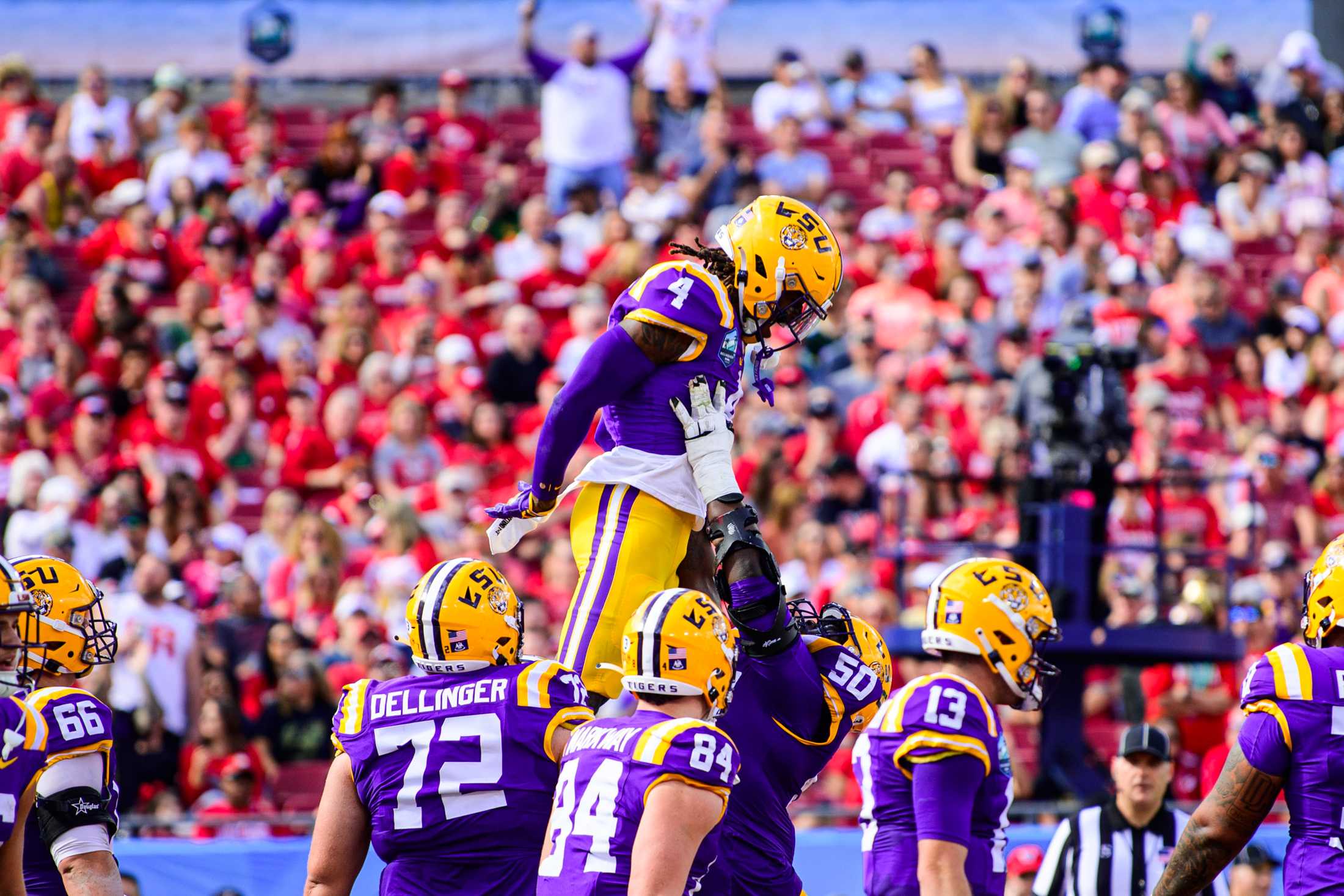 PHOTOS: LSU football defeats Wisconsin 35-31 in ReliaQuest Bowl