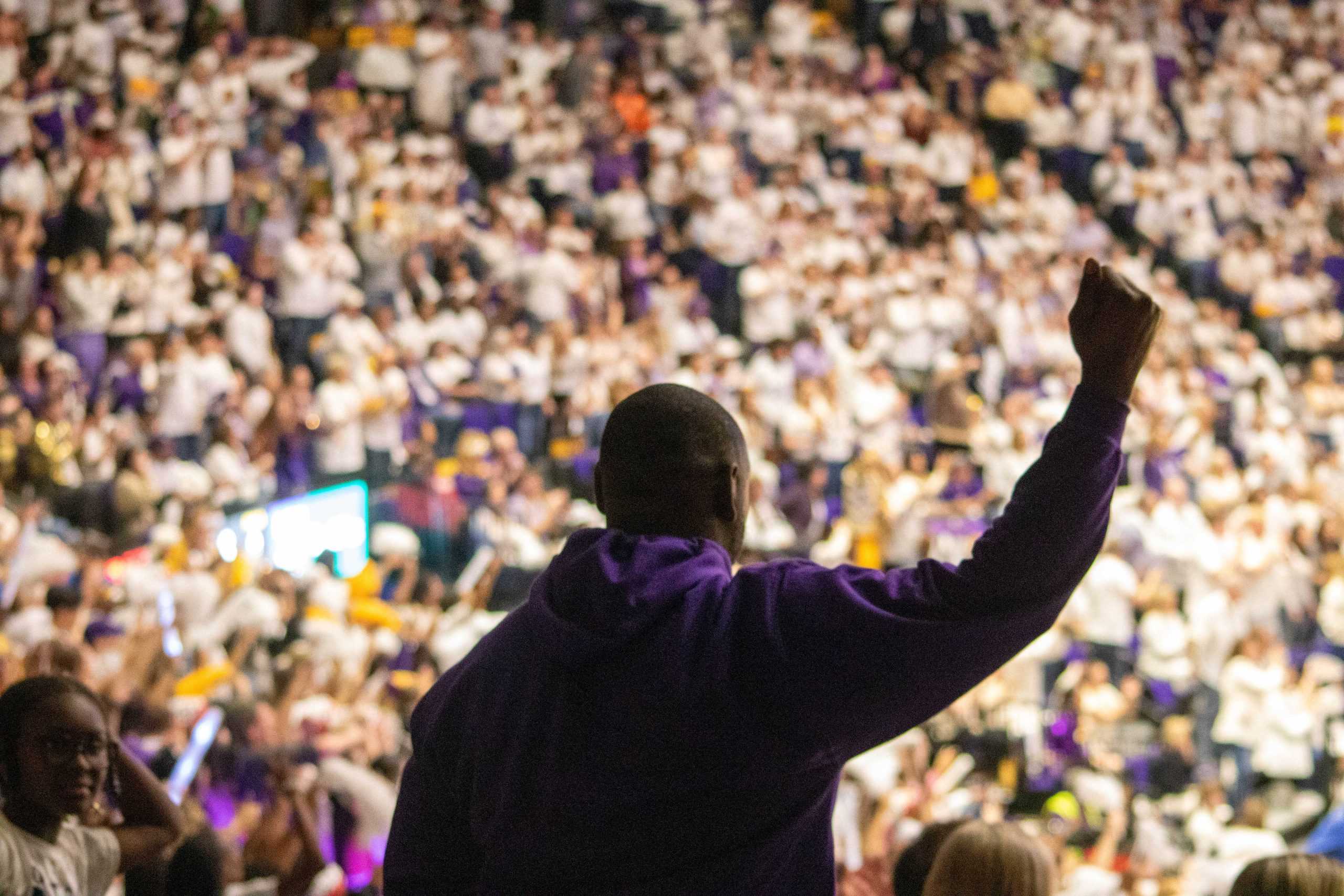 PHOTOS: LSU women's basketball falls 76-70 to South Carolina in the PMAC