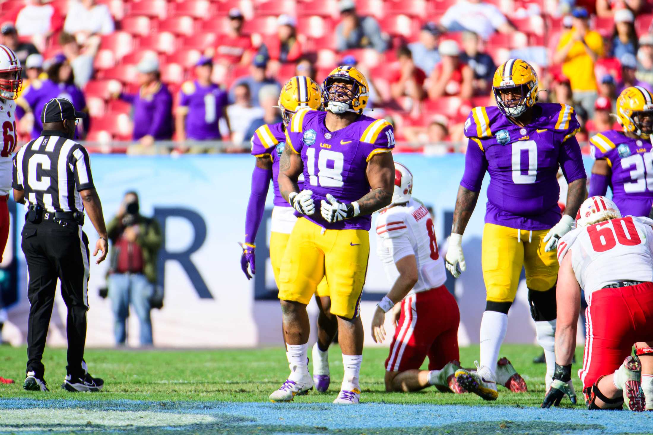 PHOTOS: LSU football defeats Wisconsin 35-31 in ReliaQuest Bowl