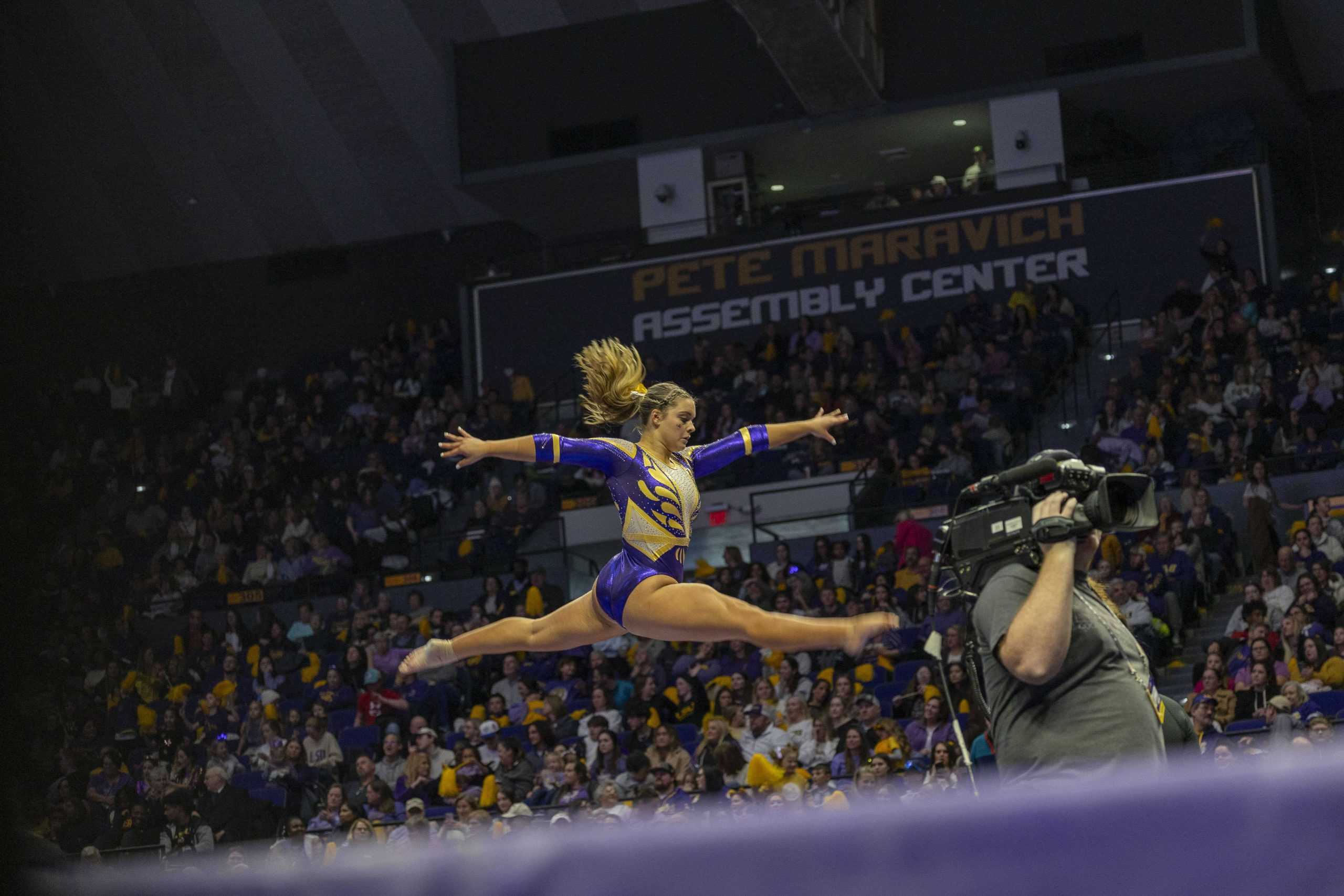 PHOTOS: LSU gymnastics defeats Kentucky 198.125-197.600 in the PMAC