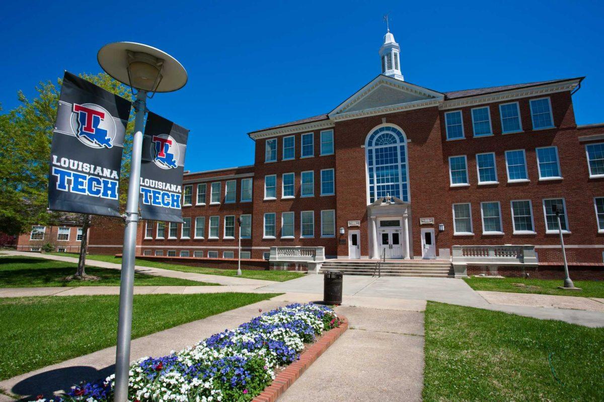 &#160;A photo of Keeny Hall at Louisiana Tech University from September 2016. (Creative Commons license)