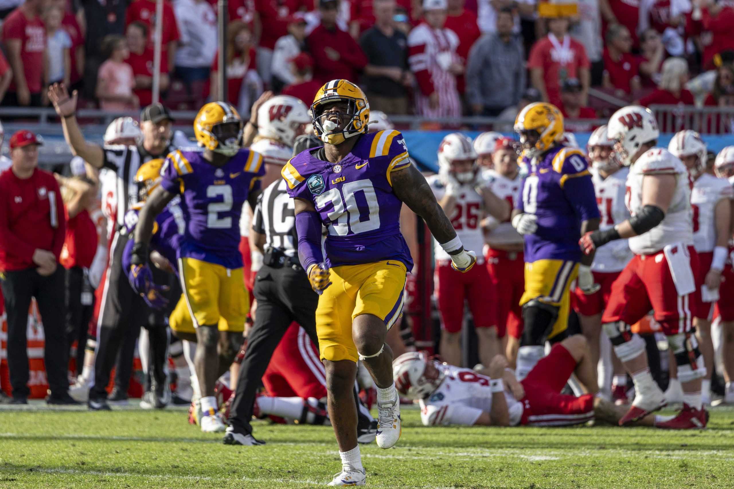 PHOTOS: LSU football defeats Wisconsin 35-31 in ReliaQuest Bowl