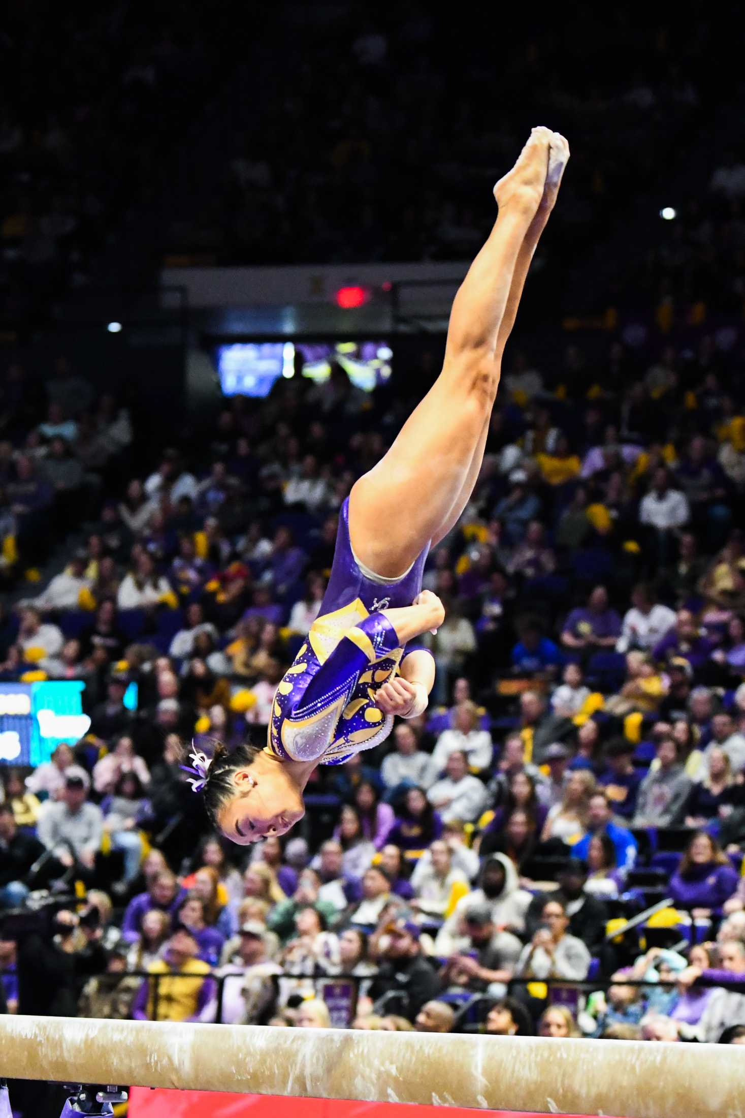 PHOTOS: LSU gymnastics defeats Kentucky 198.125-197.600 in the PMAC