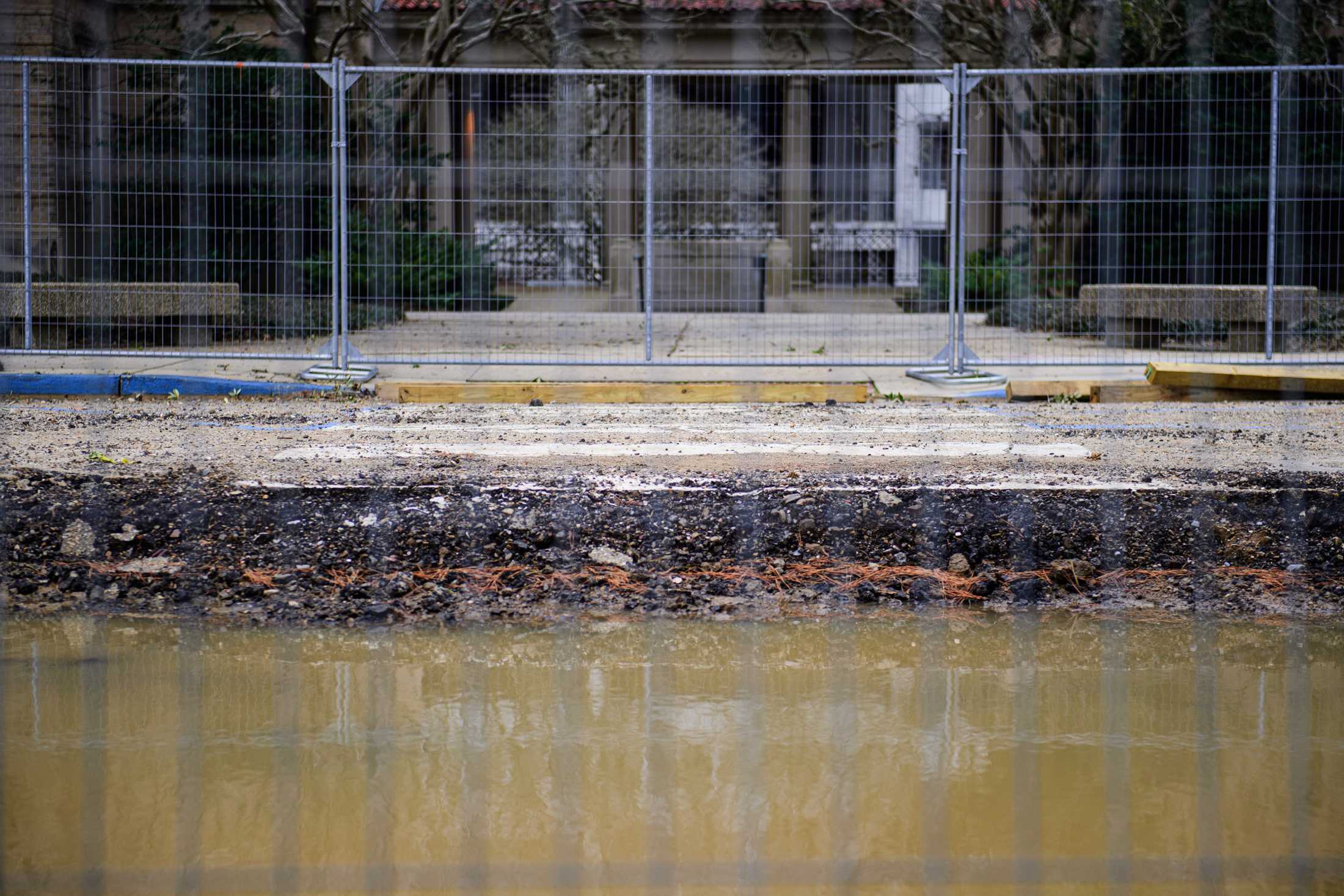 PHOTOS: Construction work occurs throughout LSU's campus