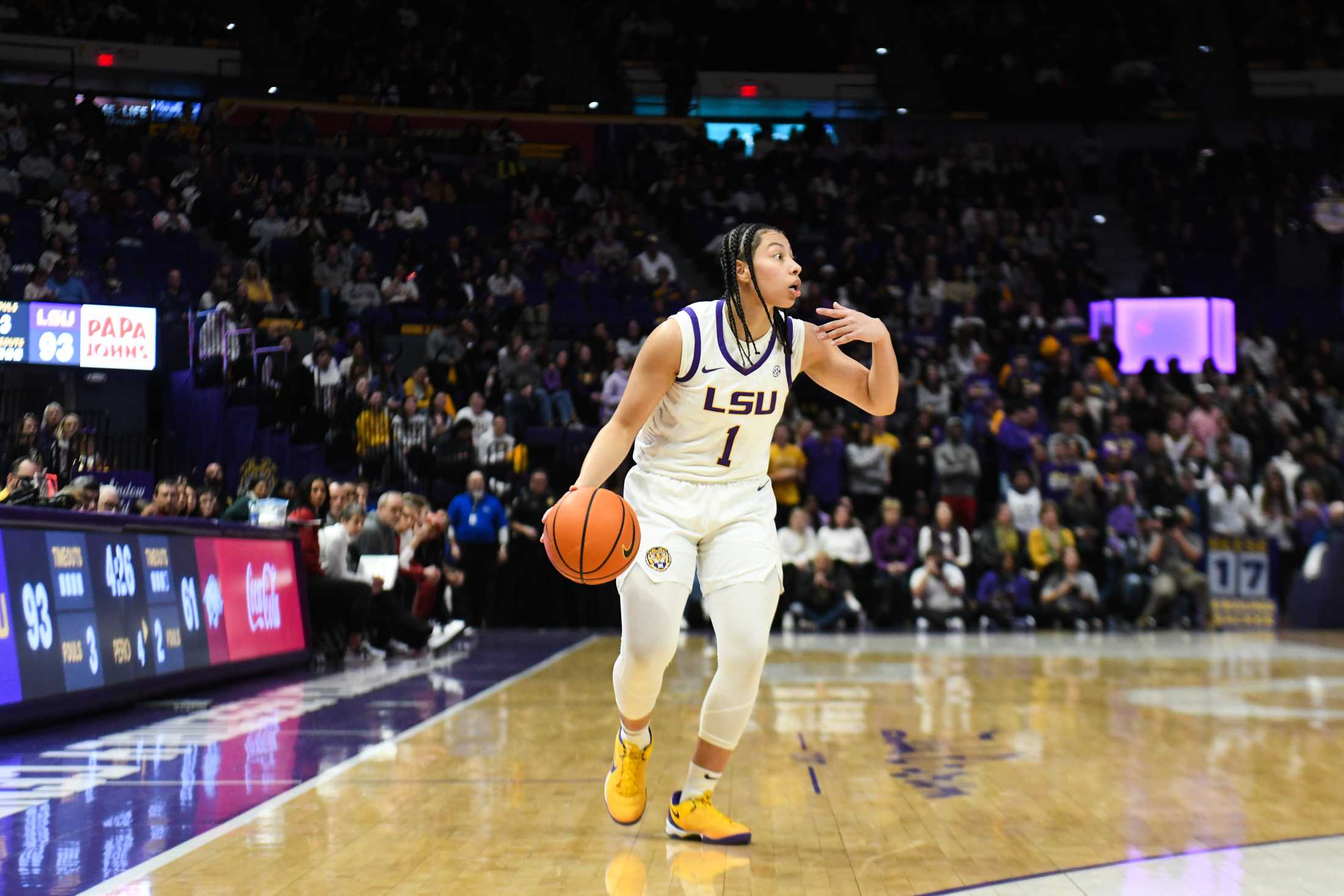 PHOTOS: LSU women's basketball defeats Arkansas 99-68