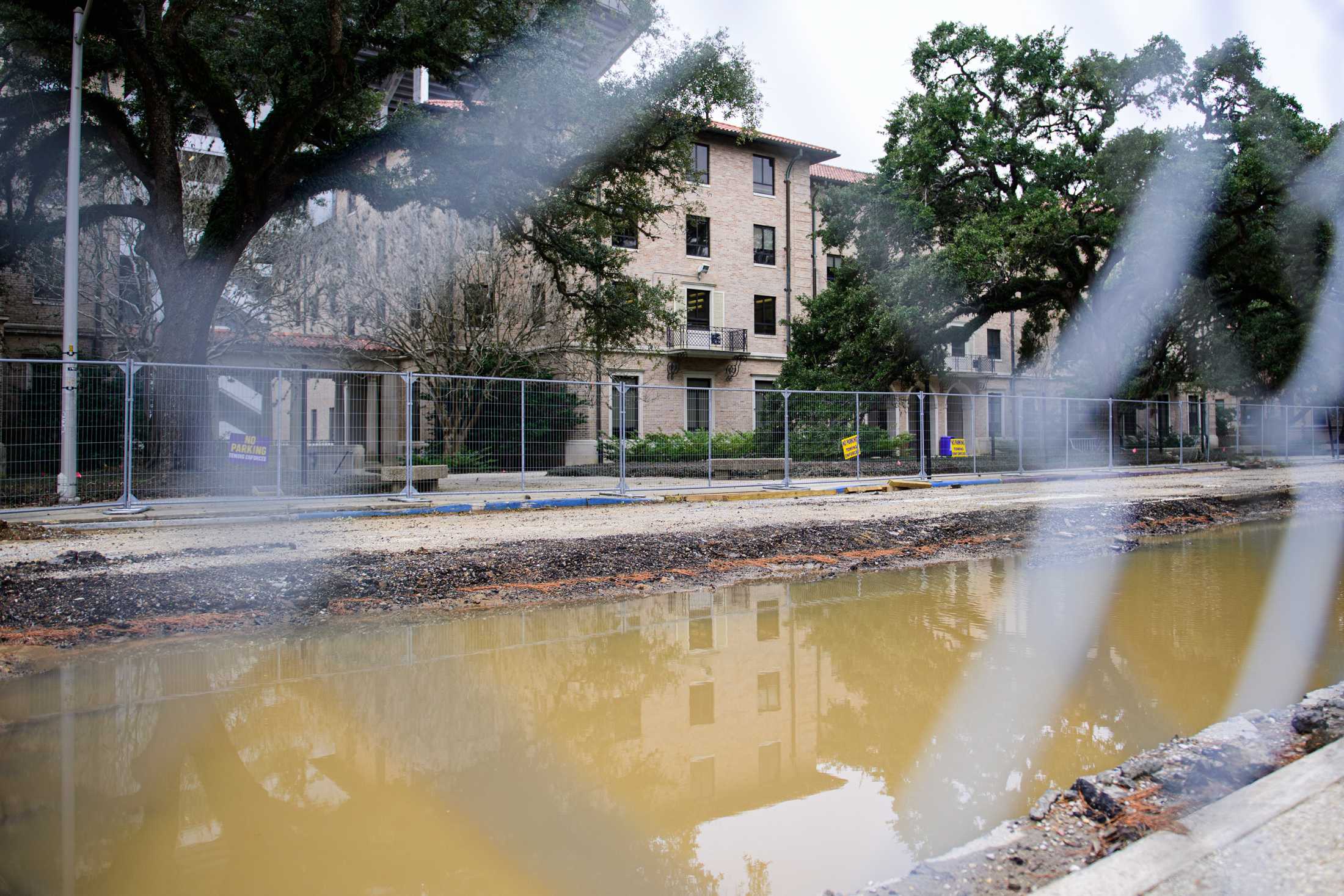 PHOTOS: Construction work occurs throughout LSU's campus