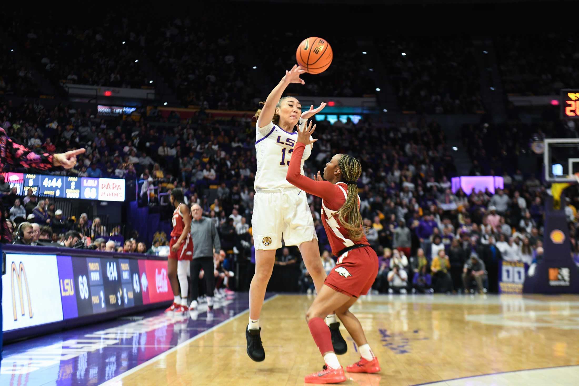 PHOTOS: LSU women's basketball defeats Arkansas 99-68