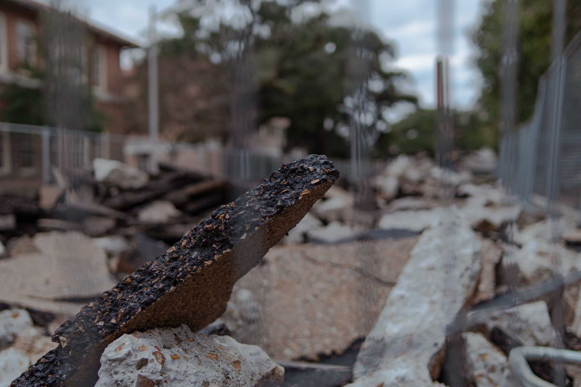 PHOTOS: Construction work occurs throughout LSU's campus