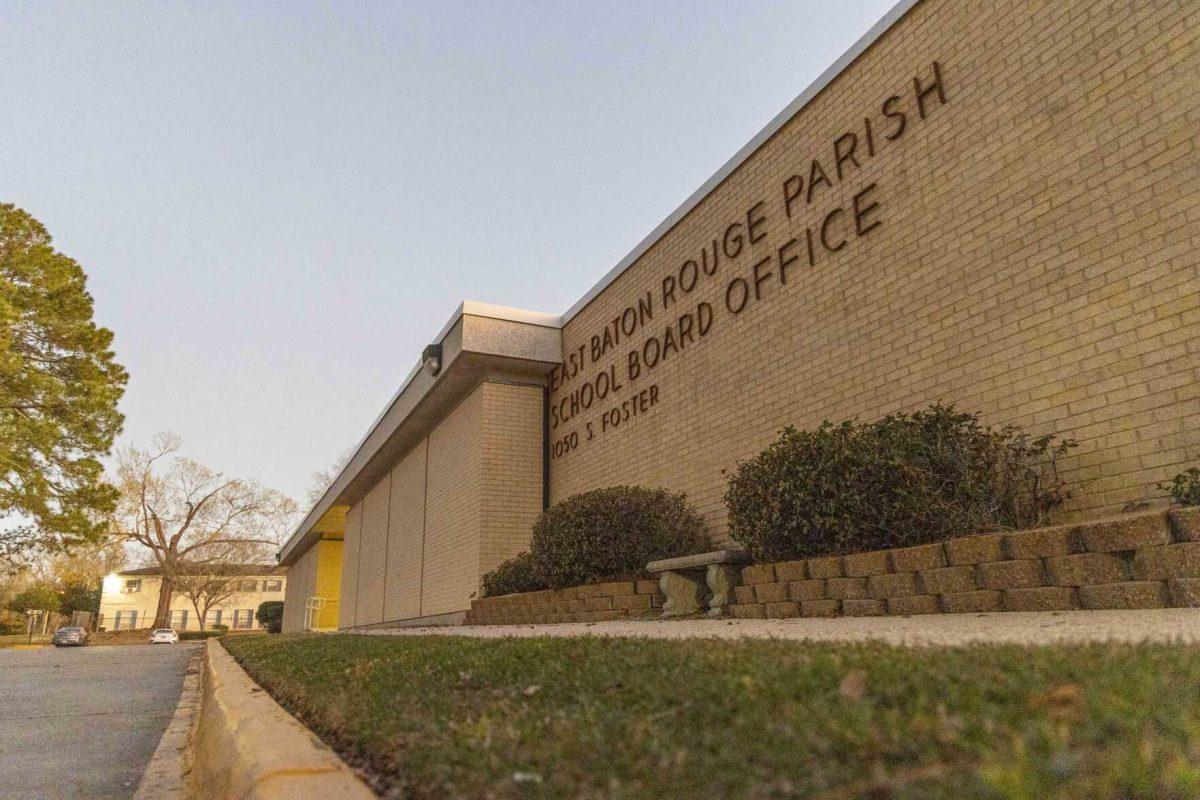The East Baton Rouge Parish School Board Office sits Wednesday, Feb. 21, 2024, at 1050 S Foster Dr., Baton Rouge, La.