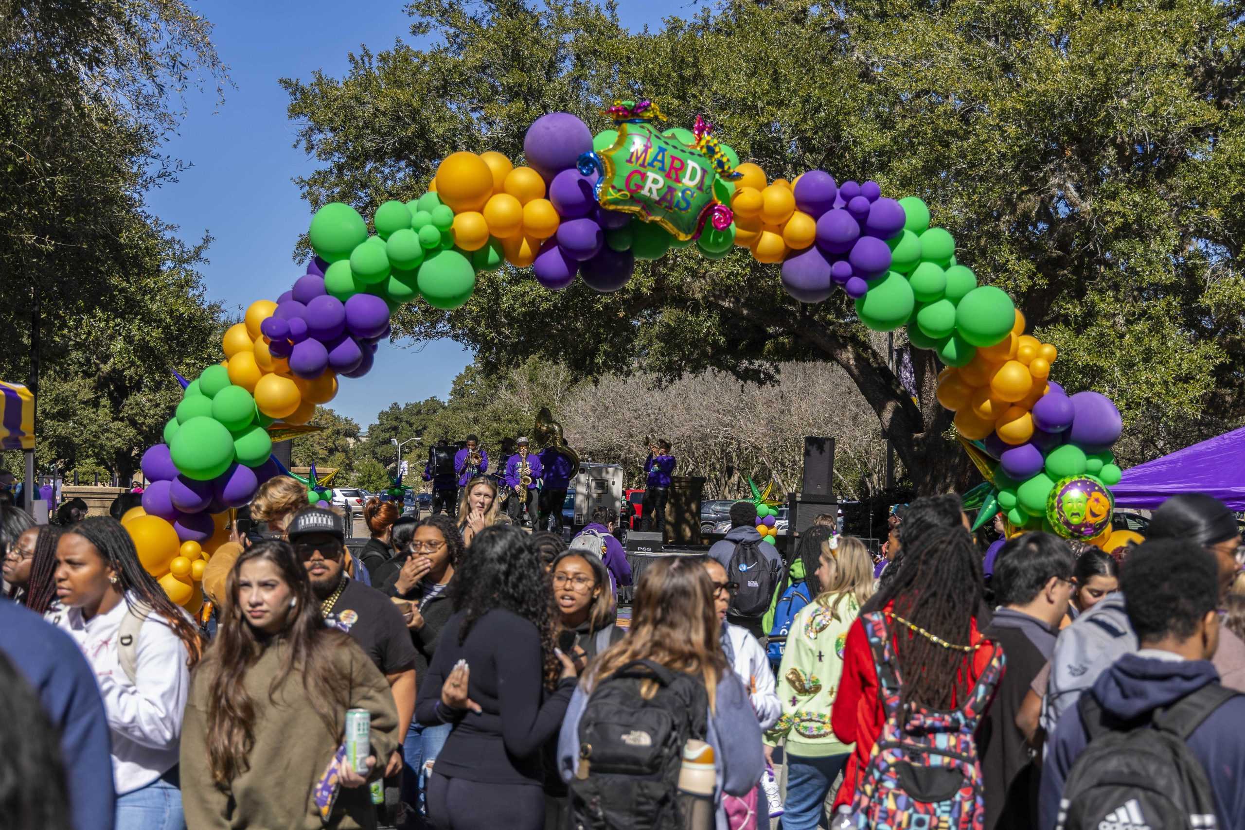 PHOTOS: LSU Campus Life hosts Mardi Gras Mambo near Student Union