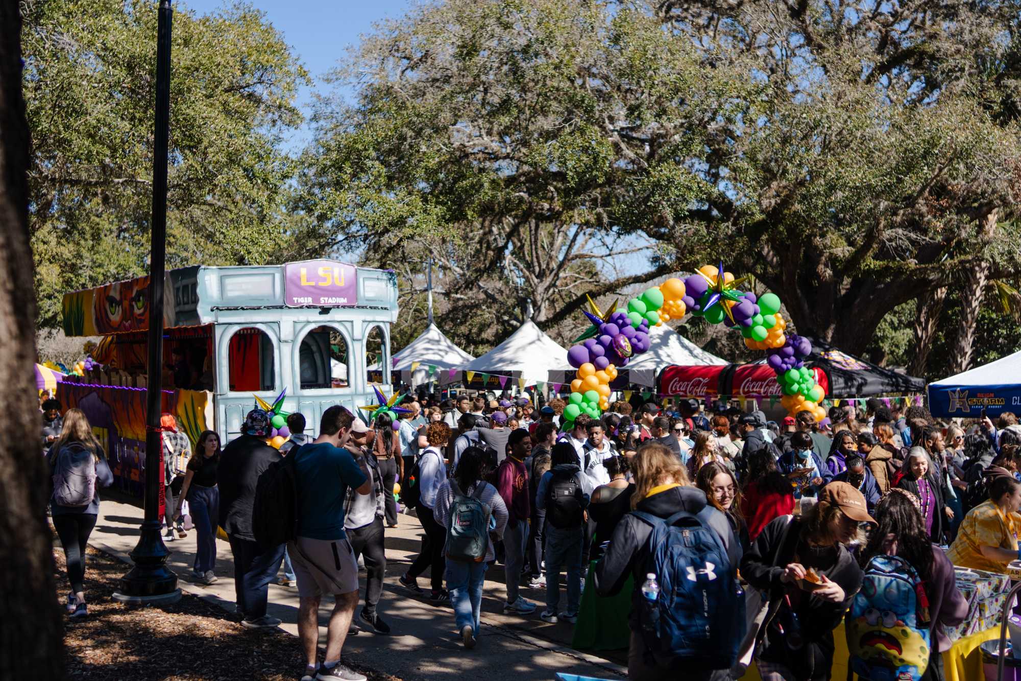 PHOTOS: LSU Campus Life hosts Mardi Gras Mambo near Student Union