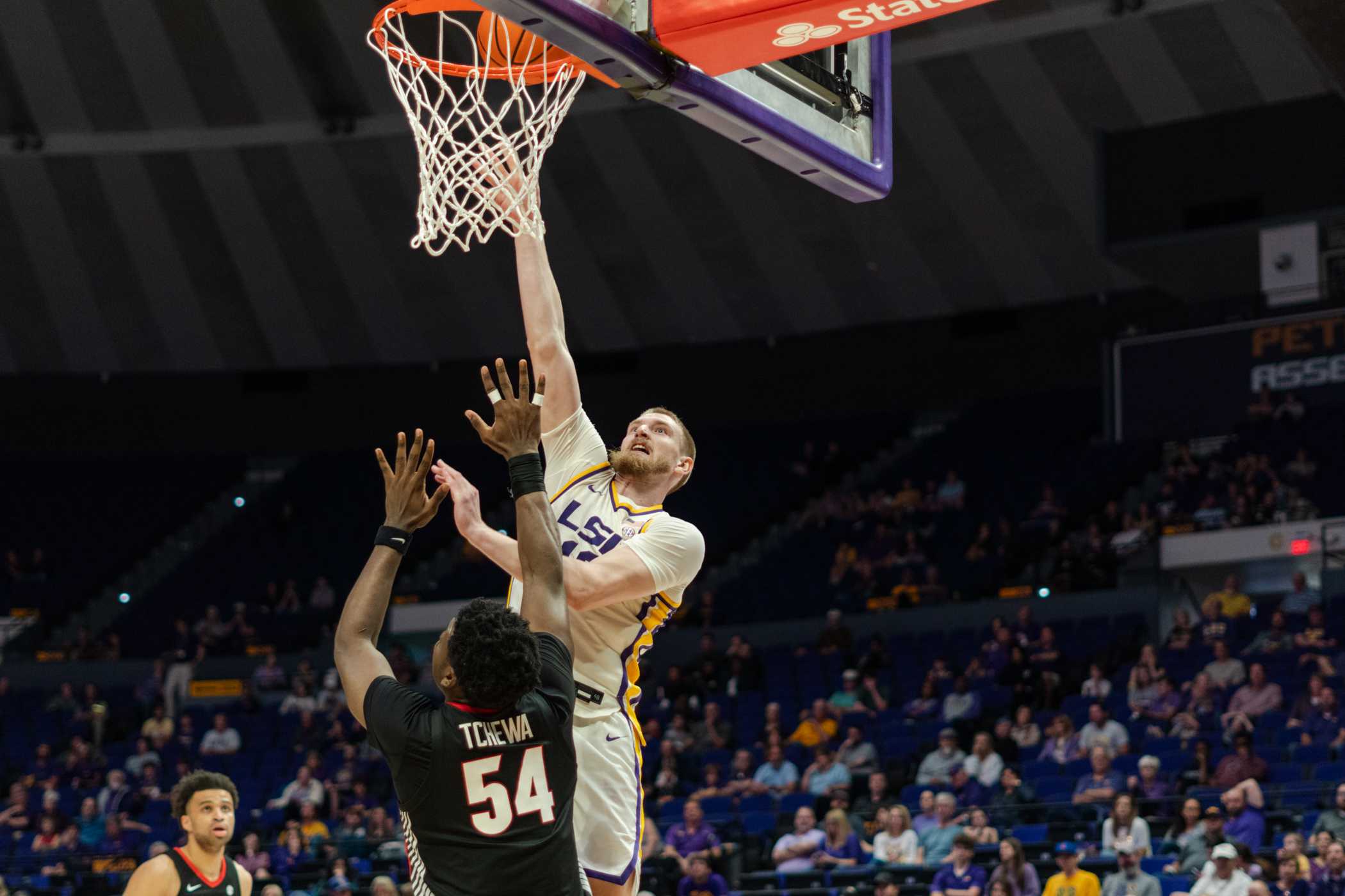 PHOTOS: LSU men's basketball defeats Georgia 67-66 in the PMAC