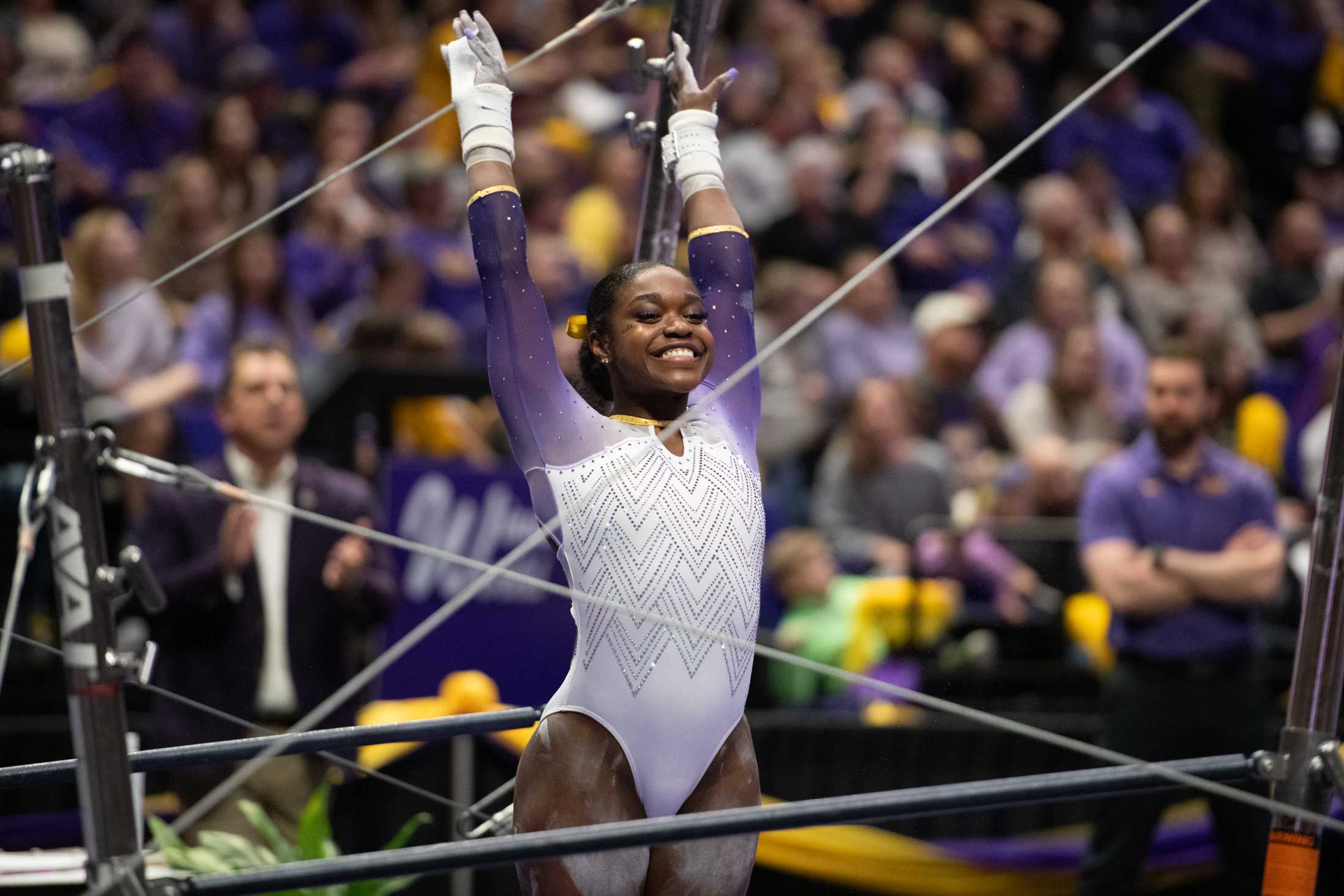 PHOTOS: LSU gymnastics beats Arkansas 198.475-196.200