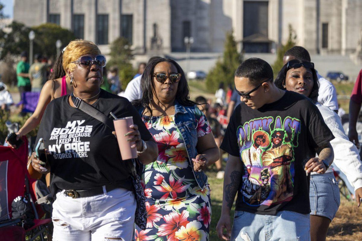 Event-goers dance to music Sunday, Feb. 25, 2024, during the second annual 225Fest 2024 at 660 N. Fourth St. in Baton Rouge, La.