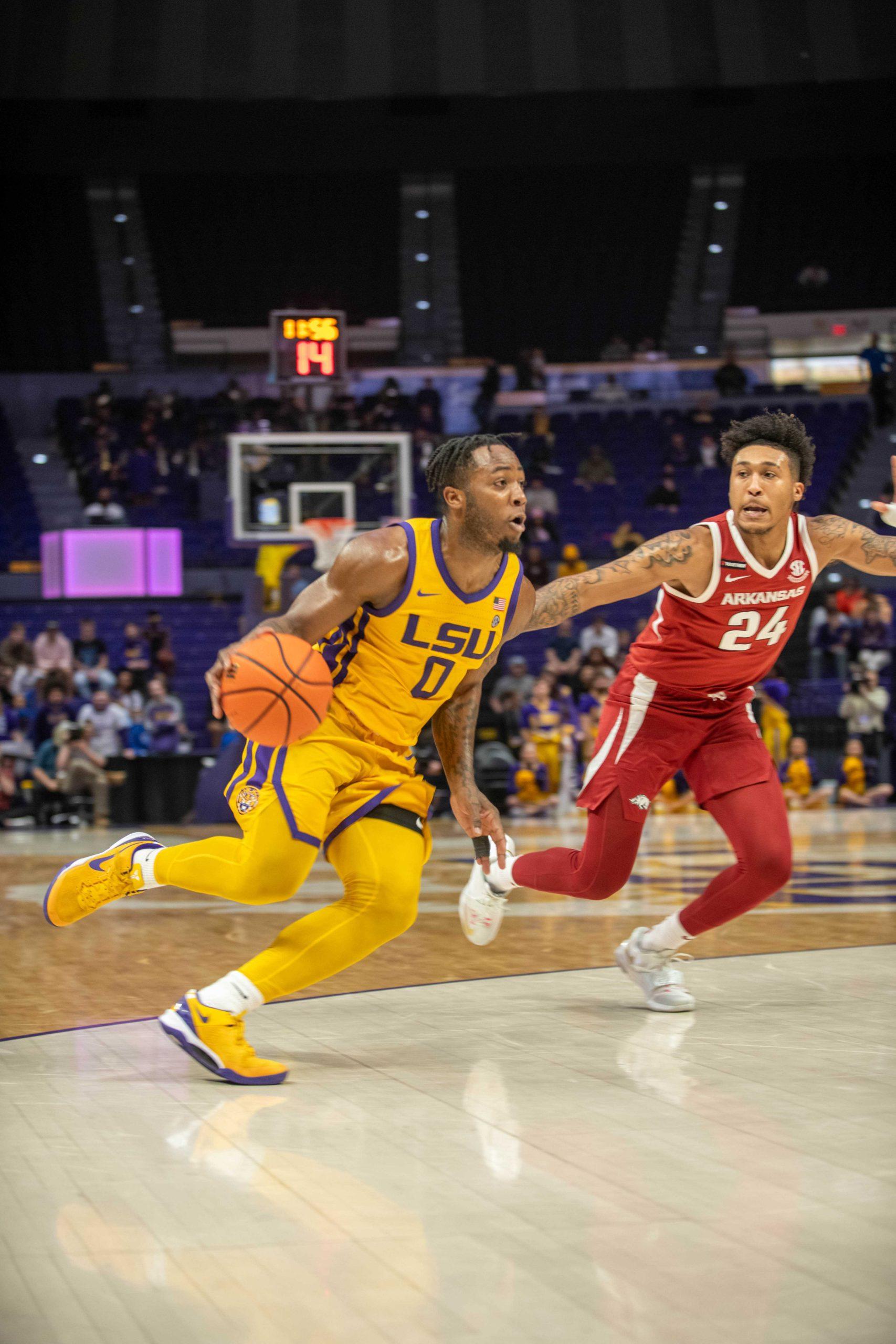 PHOTOS: LSU men's basketball defeats Arkansas 95-74