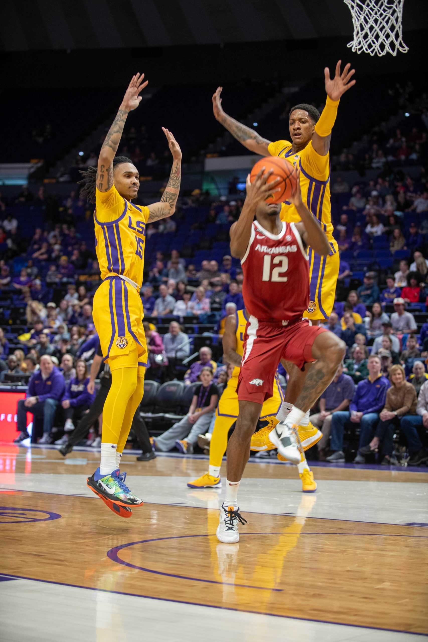 PHOTOS: LSU men's basketball defeats Arkansas 95-74