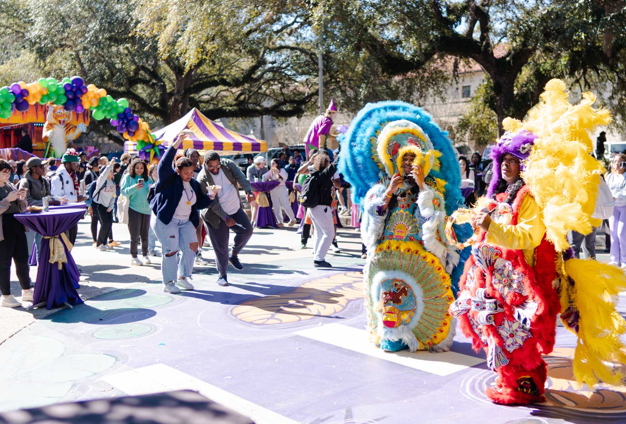 PHOTOS: LSU Campus Life hosts Mardi Gras Mambo near Student Union