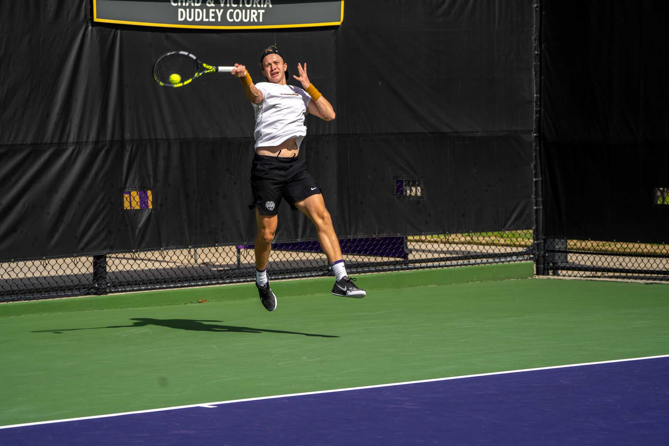 PHOTOS: LSU men's tennis defeats Rice 6-1