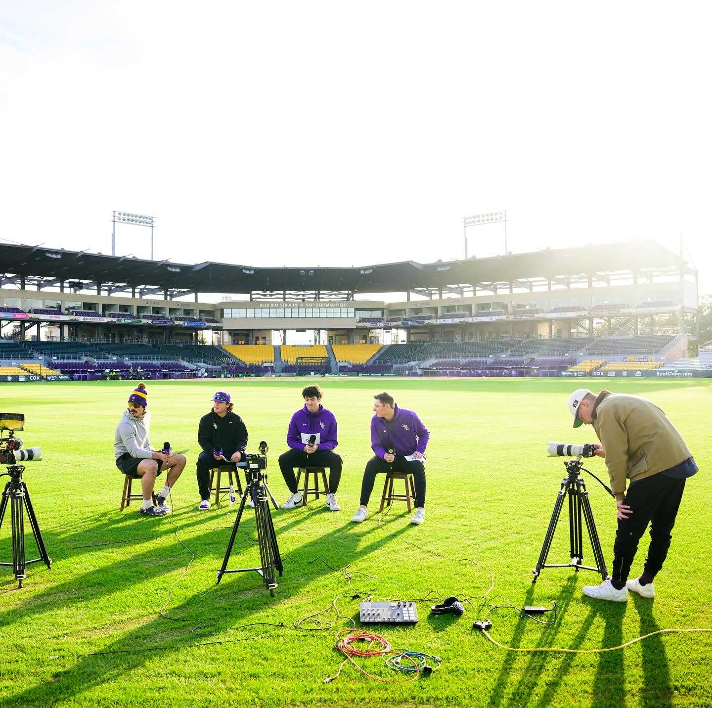 Behind the lens: LSU GOLD Creative Producer Dawson Ahrenstorff captures the essence of LSU baseball