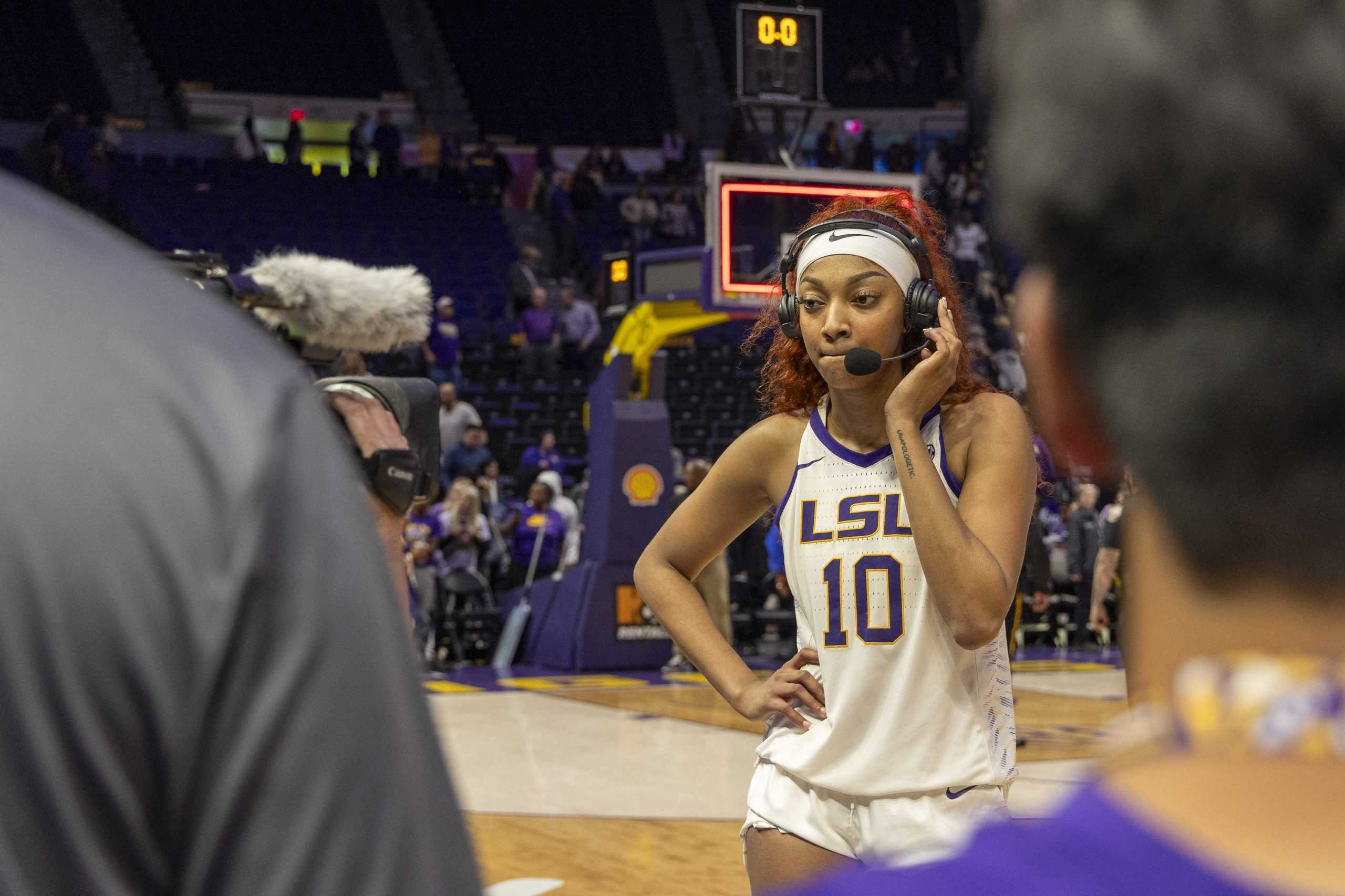 PHOTOS: LSU women' basketball defeats Auburn 71-66 in the PMAC