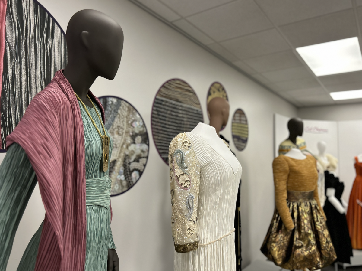 Historical garments are on display at the "Women Fashioning Women" exhibition in the LSU Textile and Costume Museum in Baton Rouge, La. on Tuesday, Jan. 30, 2024.&#160;