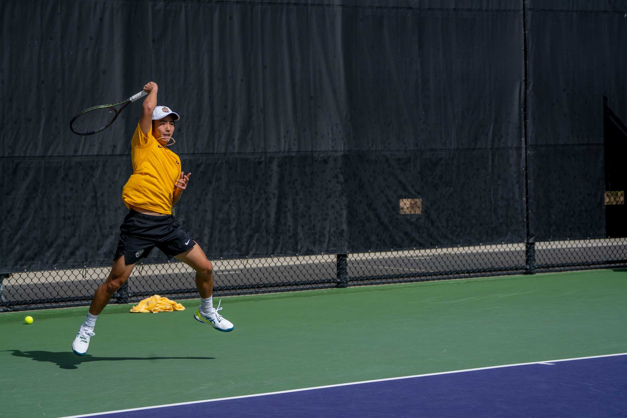 PHOTOS: LSU men's tennis defeats Rice 6-1