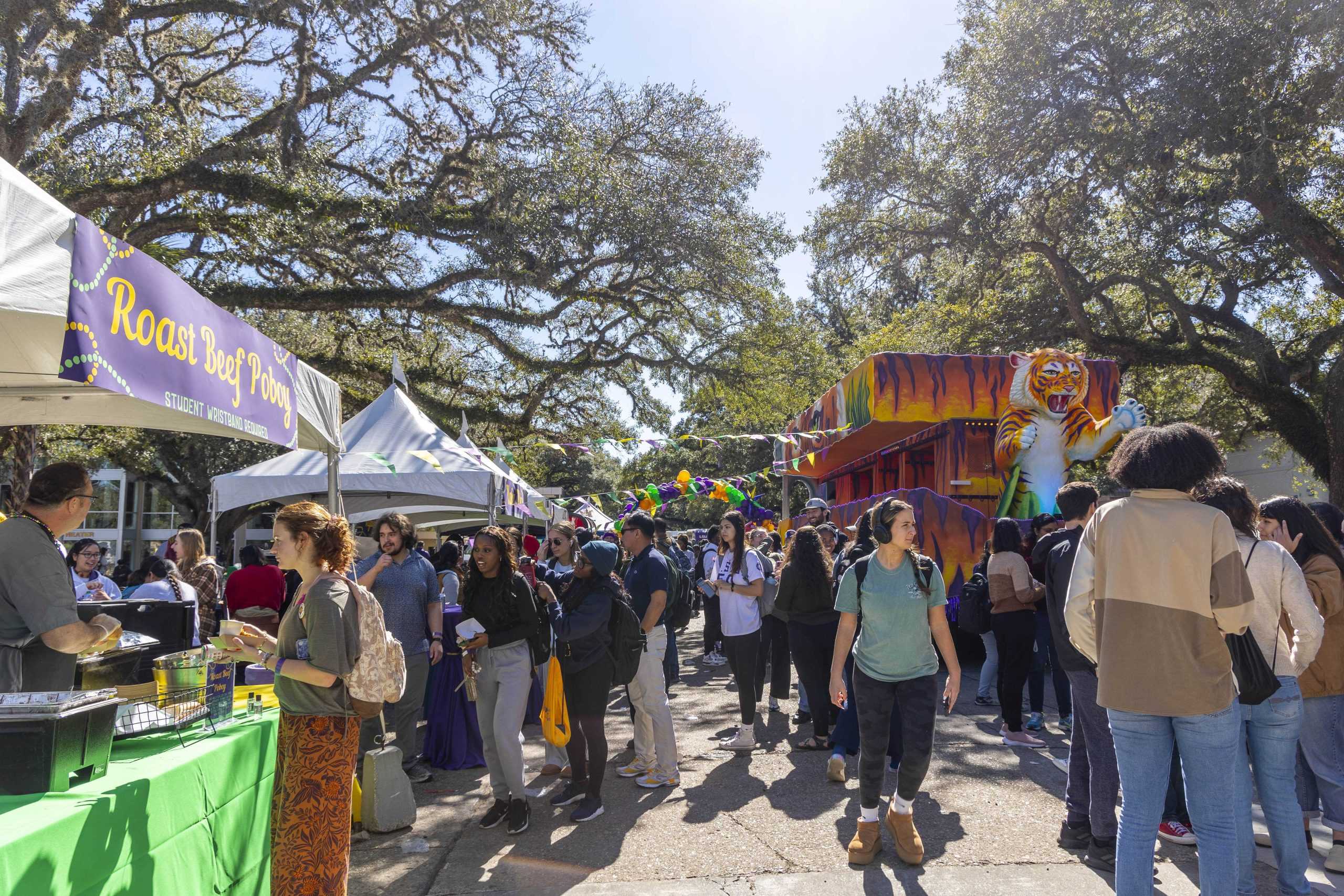 PHOTOS: LSU Campus Life hosts Mardi Gras Mambo near Student Union