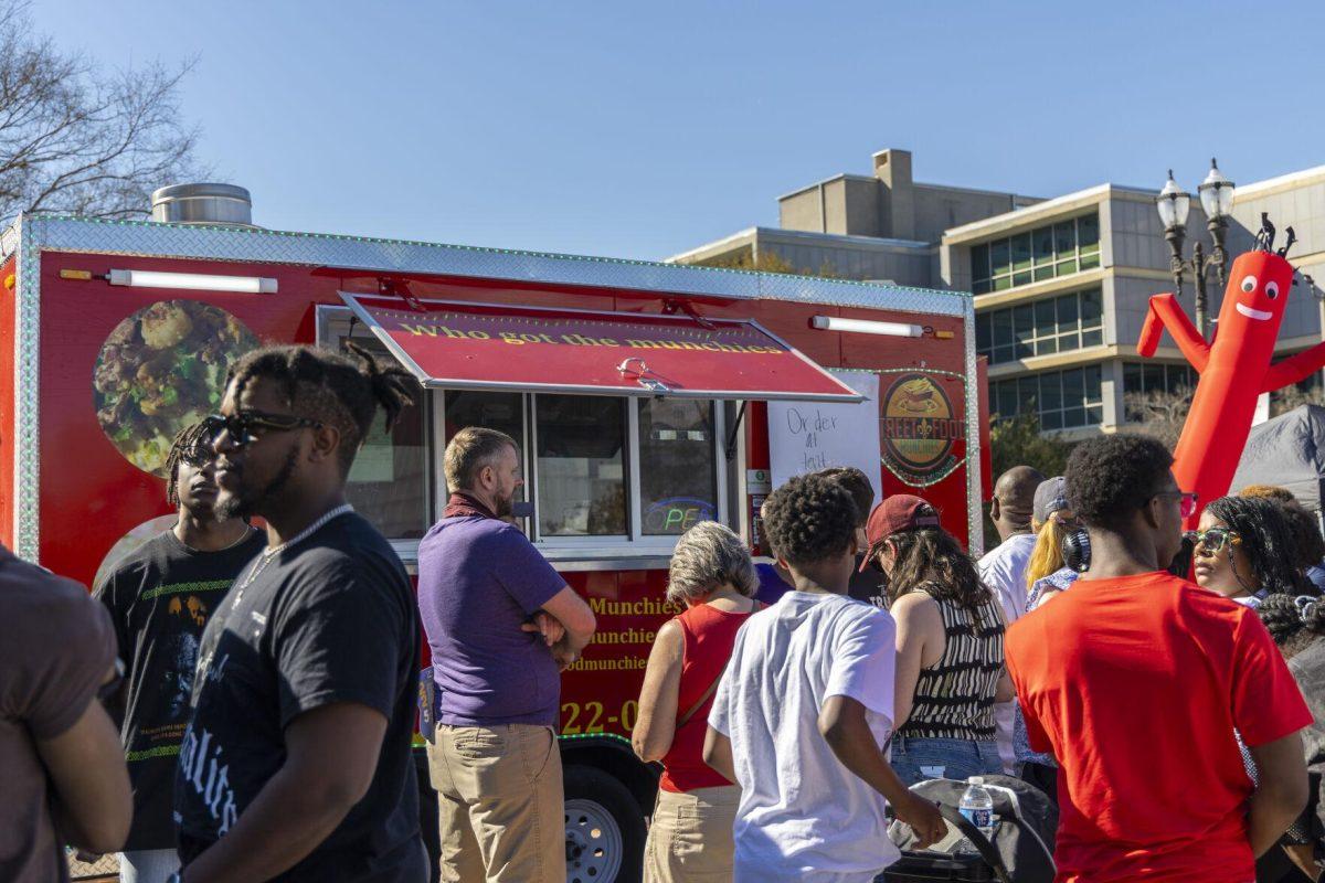 "Who Got the Munchies" sells food Sunday, Feb. 25, 2024, during the second annual 225Fest 2024 at 660 N. Fourth St. in Baton Rouge, La.