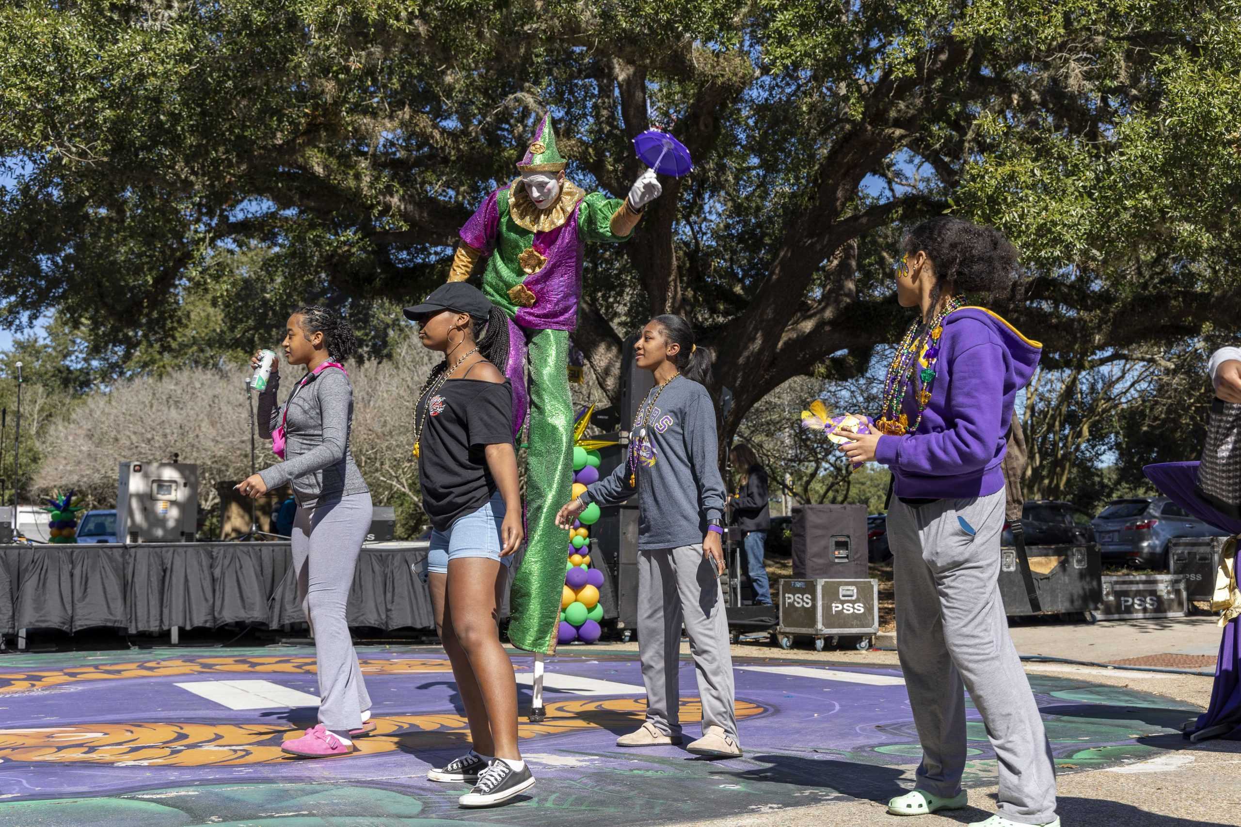 PHOTOS: LSU Campus Life hosts Mardi Gras Mambo near Student Union