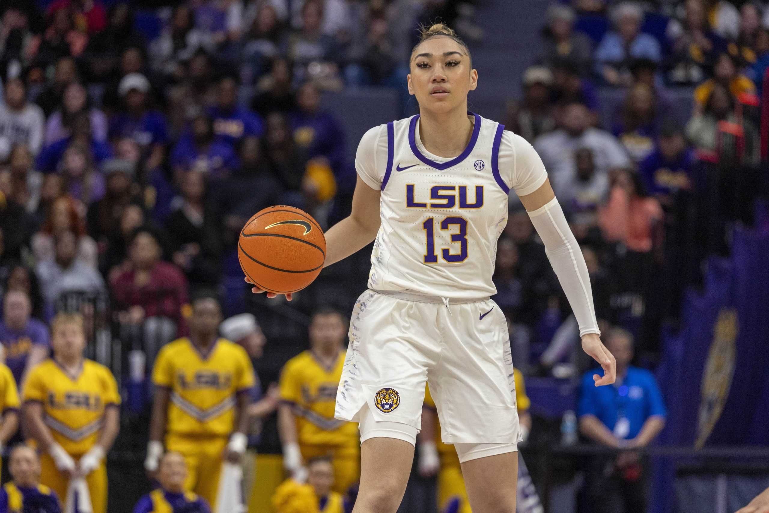 PHOTOS: LSU women' basketball defeats Auburn 71-66 in the PMAC