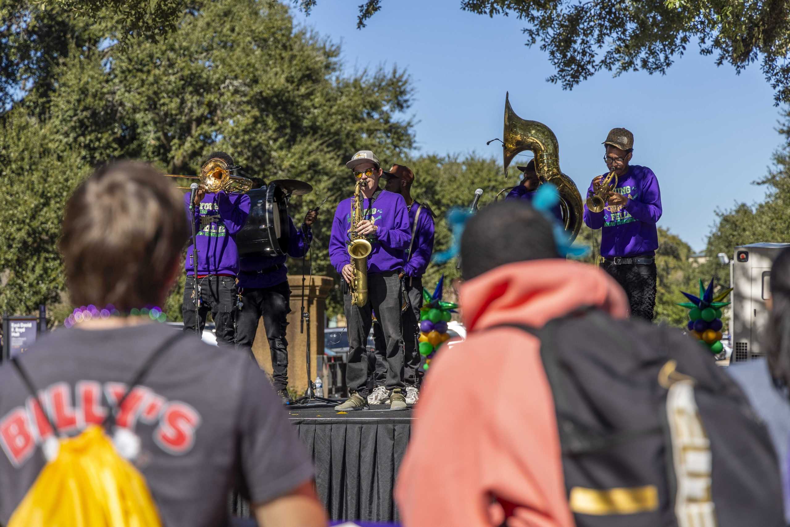 PHOTOS: LSU Campus Life hosts Mardi Gras Mambo near Student Union