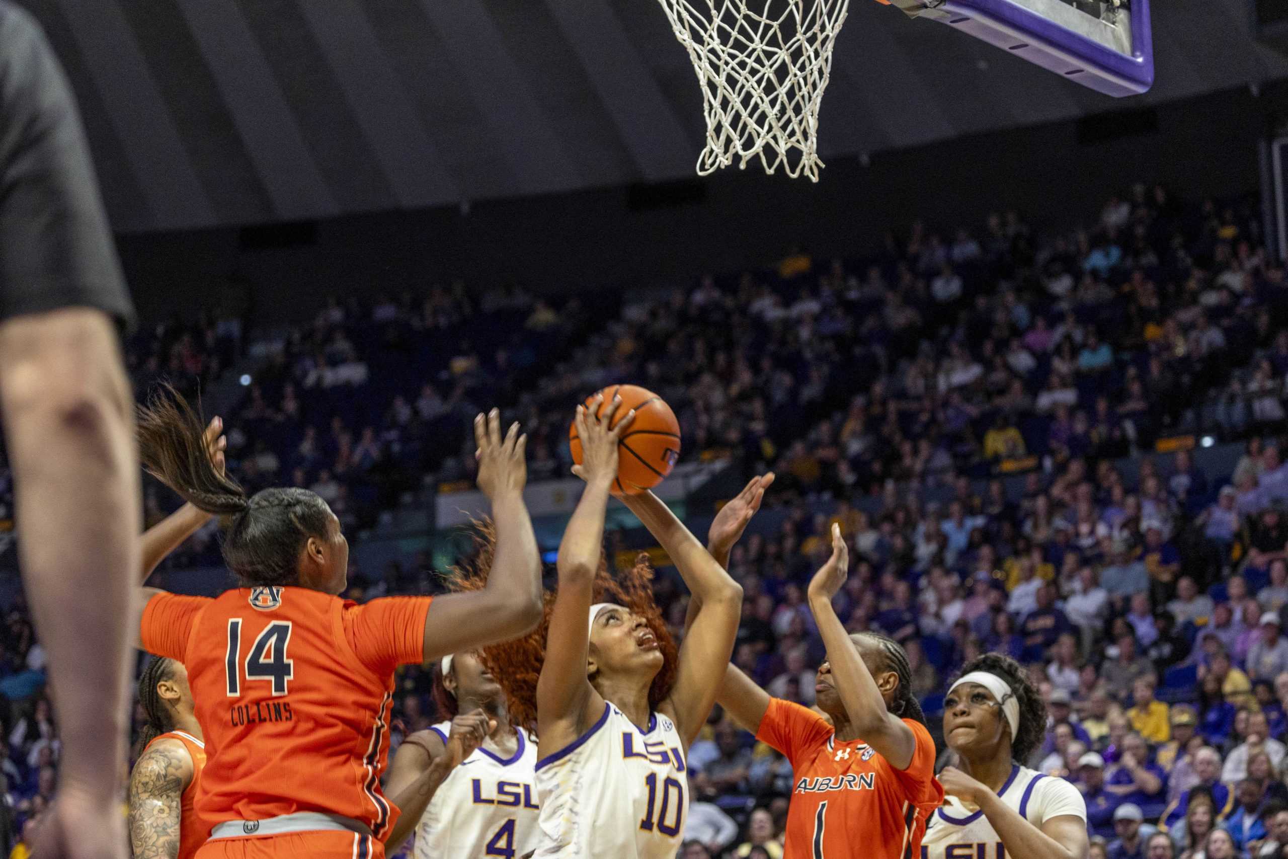 PHOTOS: LSU women' basketball defeats Auburn 71-66 in the PMAC