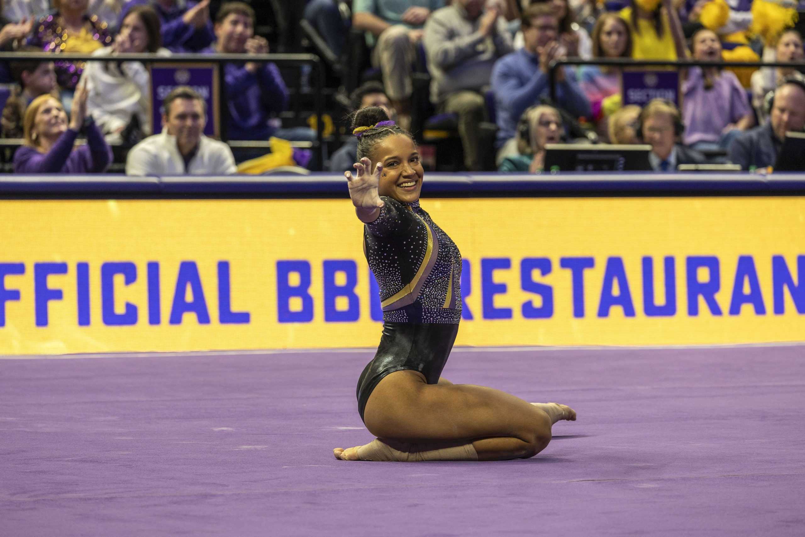 PHOTOS: LSU gymnastics beats Auburn 198.300-197.10 in the PMAC