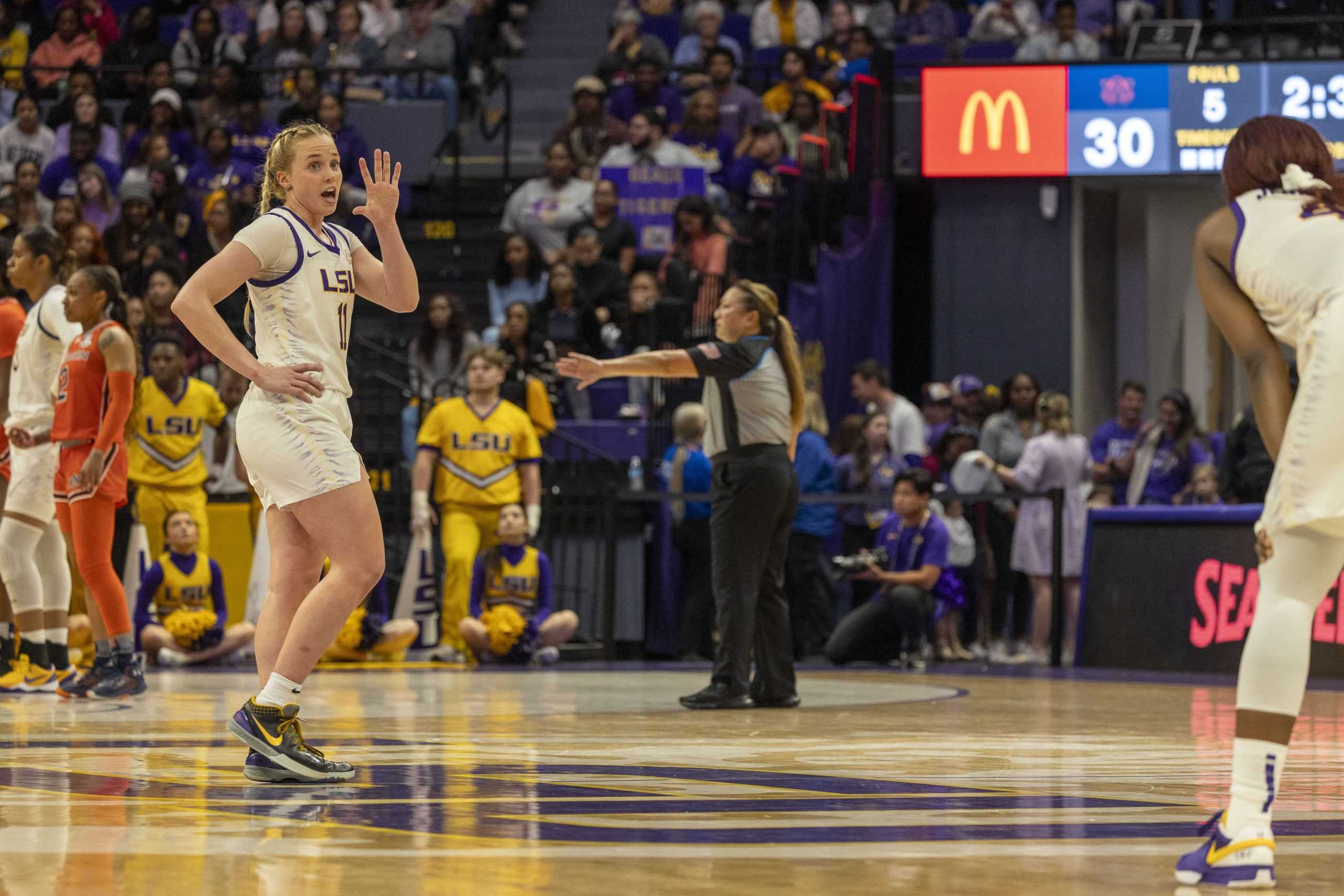 PHOTOS: LSU women' basketball defeats Auburn 71-66 in the PMAC