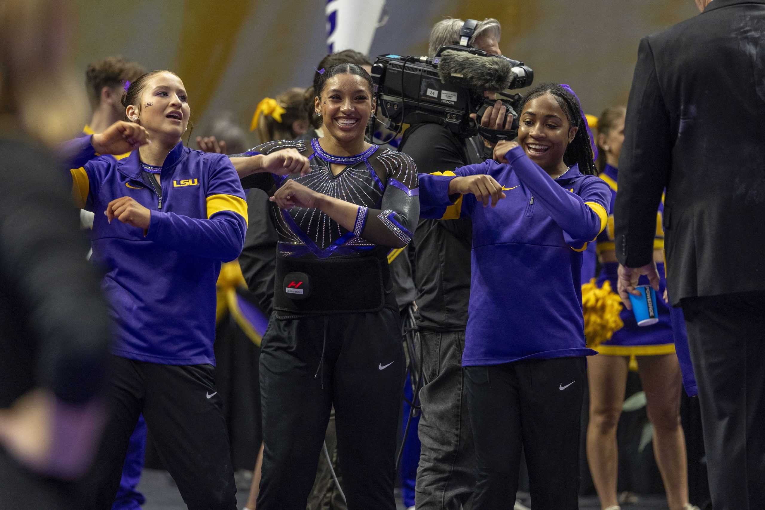 PHOTOS: LSU gymnastics defeats Alabama 198.325-197.325 in the PMAC