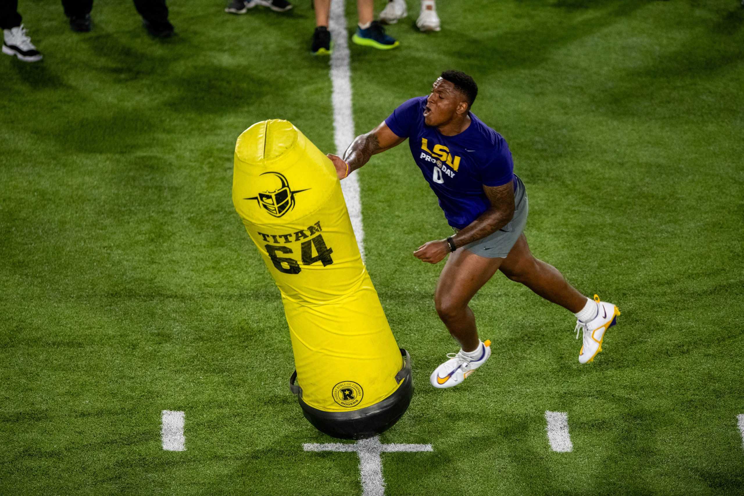 PHOTOS: LSU football takes part in Pro Day