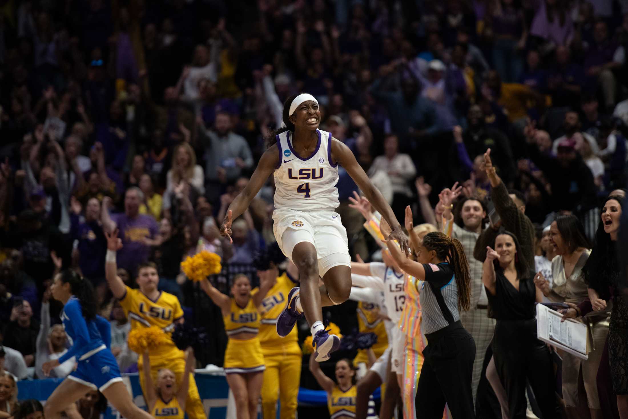 PHOTOS: LSU women's basketball defeats Middle Tennessee 83-56 in the PMAC